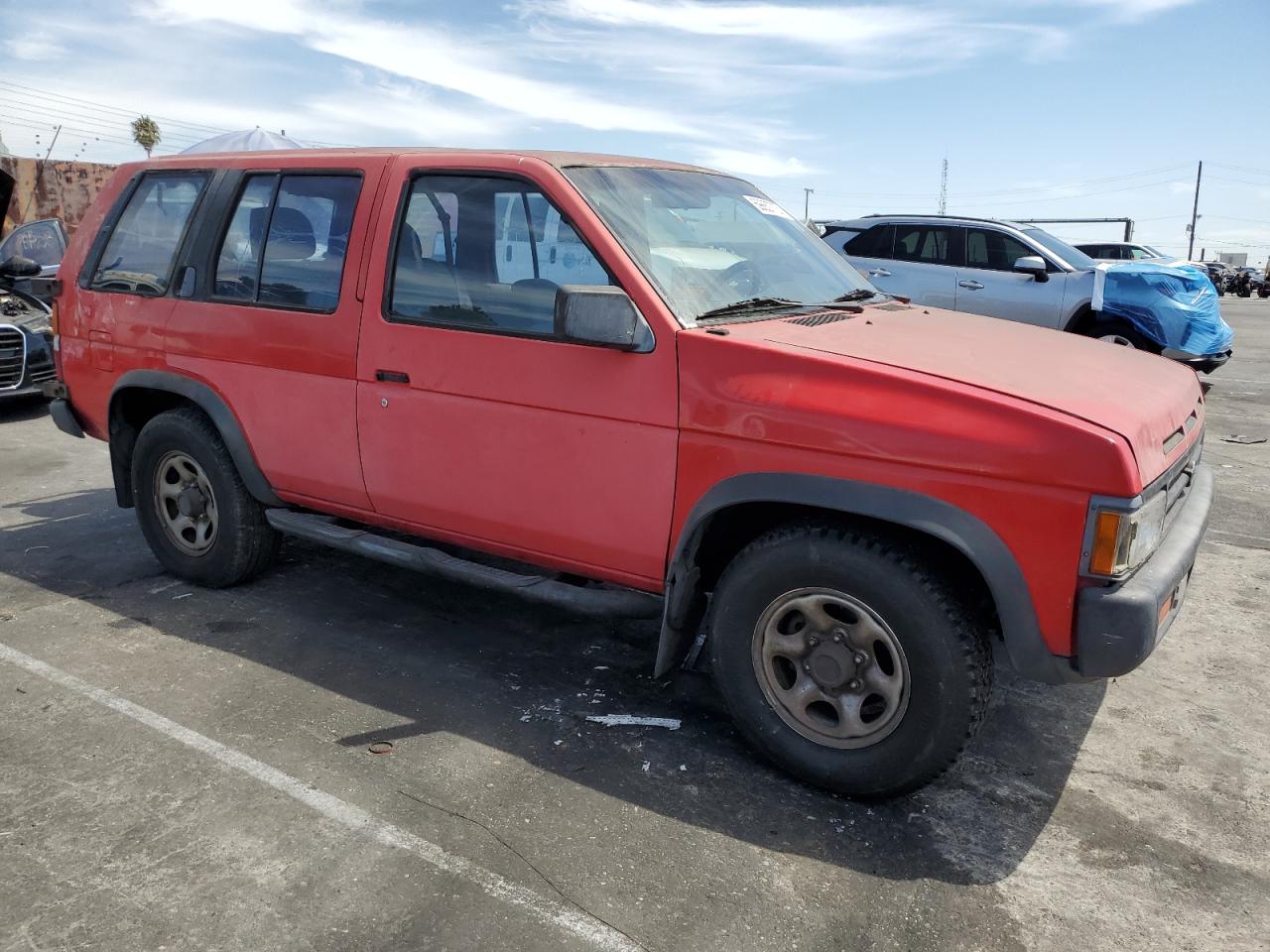 1994 Nissan Pathfinder Xe Red vin: JN8HD17S3RW203645