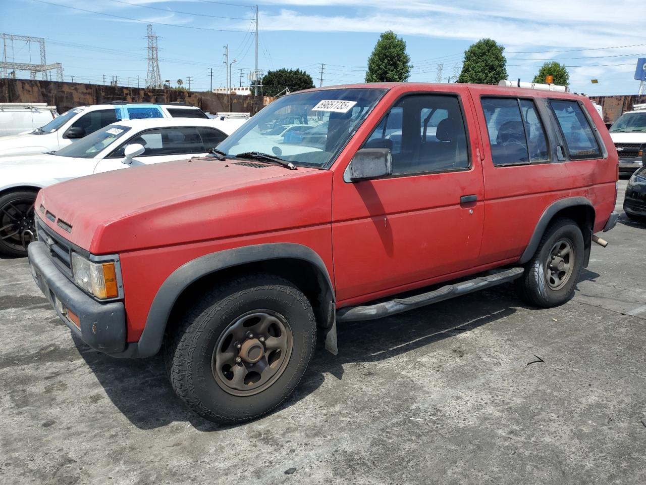 1994 Nissan Pathfinder Xe Red vin: JN8HD17S3RW203645
