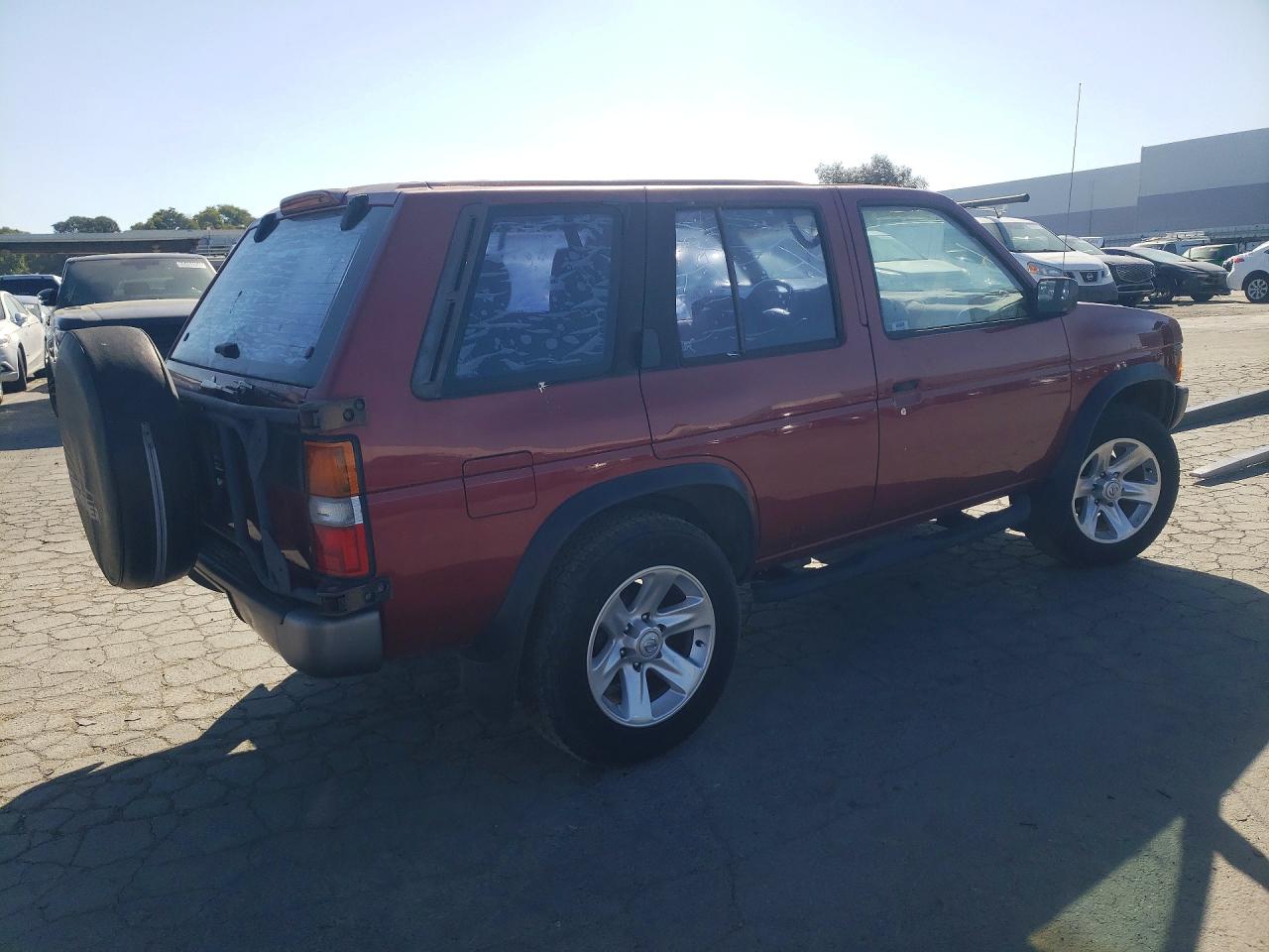 1994 Nissan Pathfinder Xe Red vin: JN8HD17S3RW215326