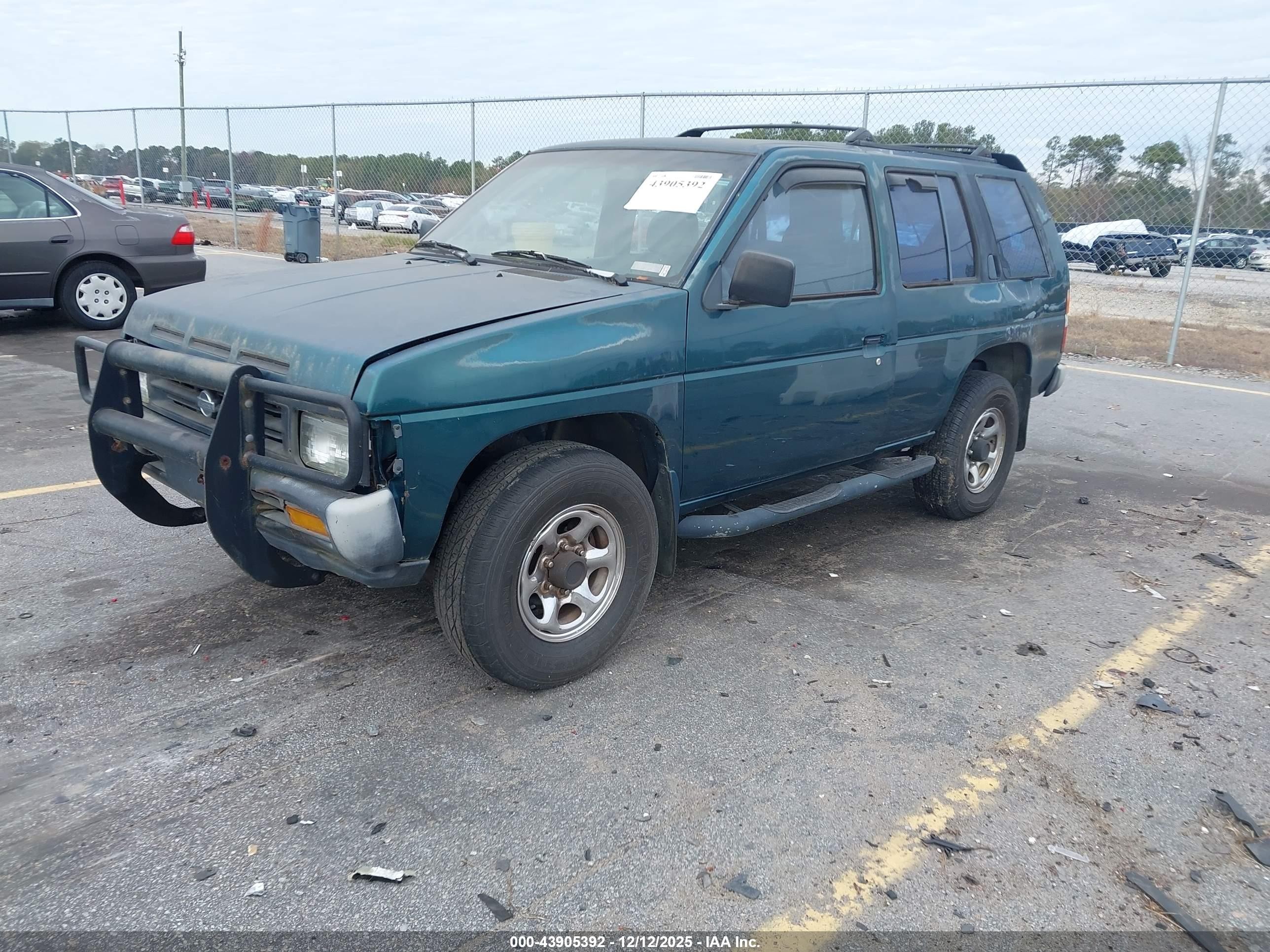 1995 Nissan Pathfinder Xe/le Green vin: JN8HD17S3SW058516