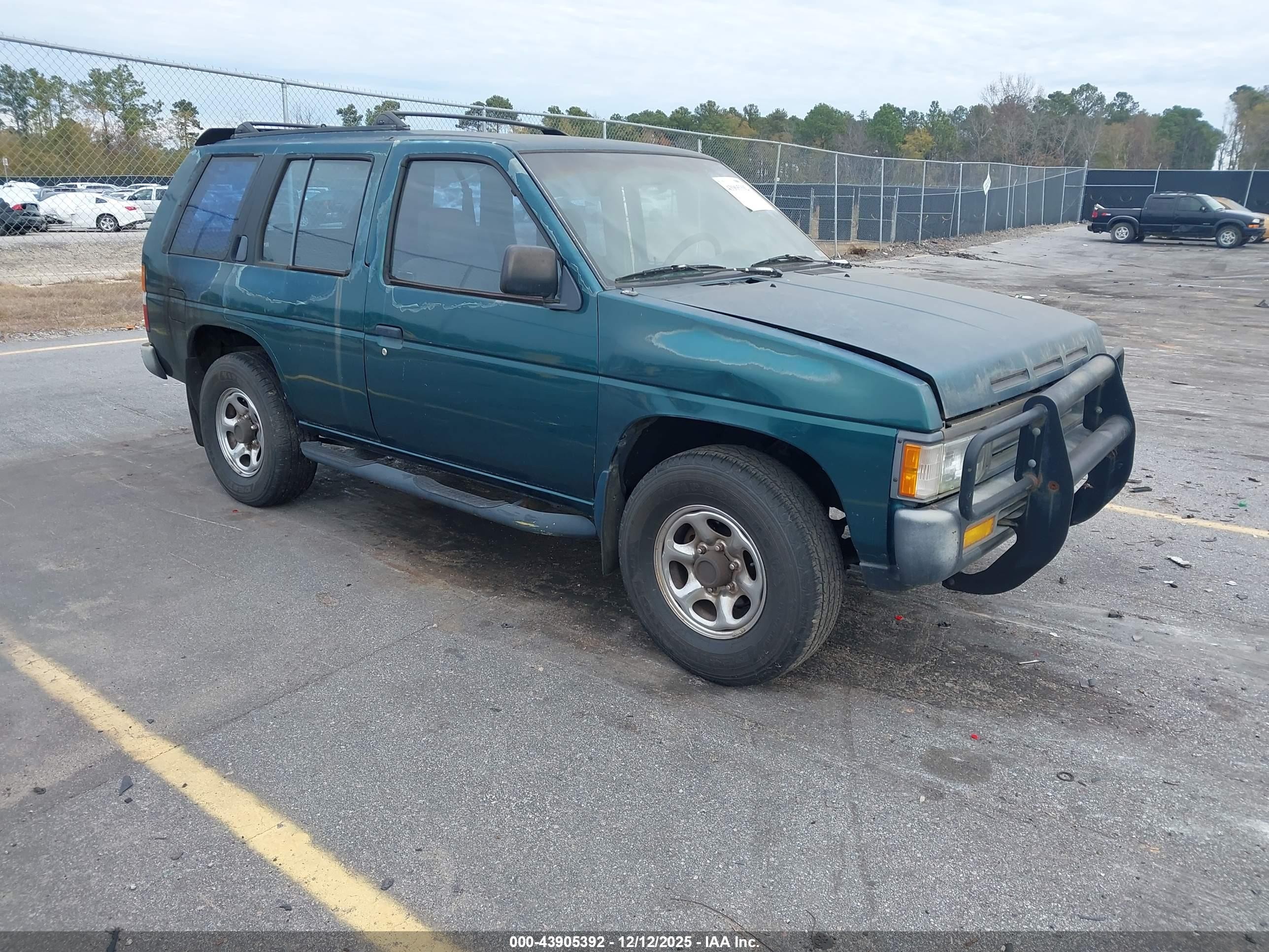 1995 Nissan Pathfinder Xe/le Green vin: JN8HD17S3SW058516