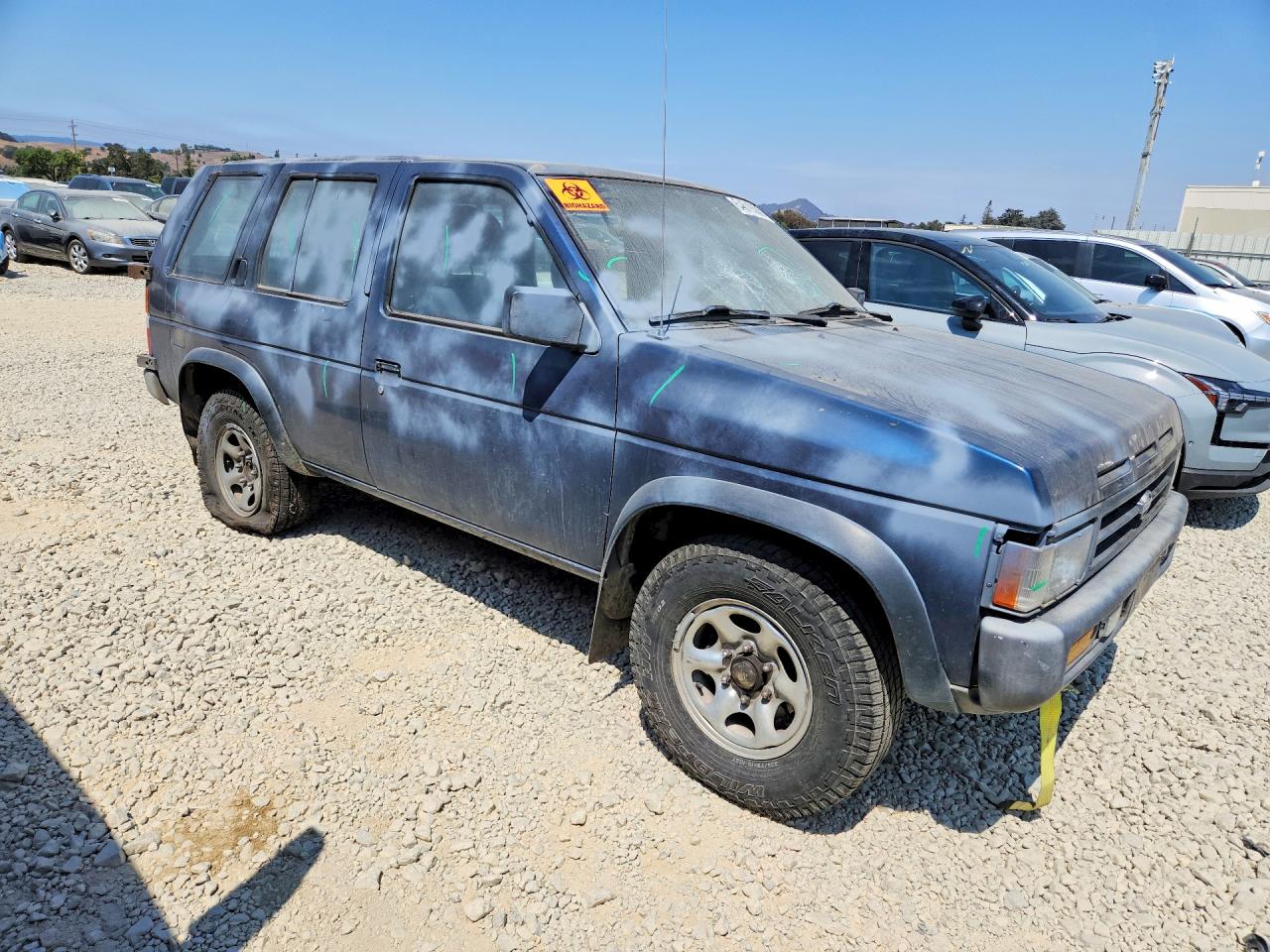 1995 Nissan Pathfinder Xe Blue vin: JN8HD17S5SW022858