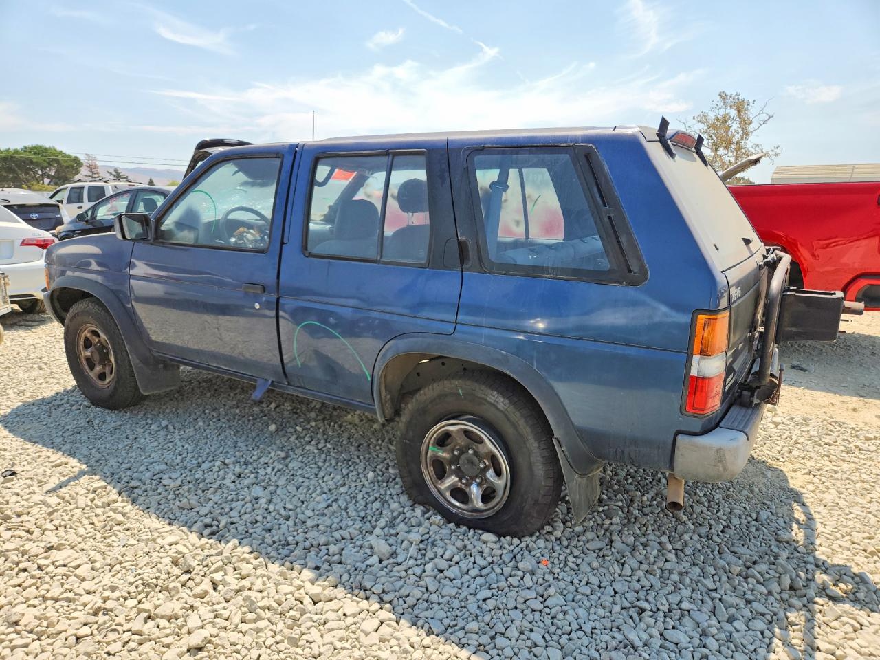 1995 Nissan Pathfinder Xe Blue vin: JN8HD17S5SW022858