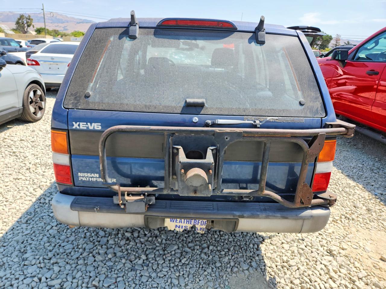 1995 Nissan Pathfinder Xe Blue vin: JN8HD17S5SW022858