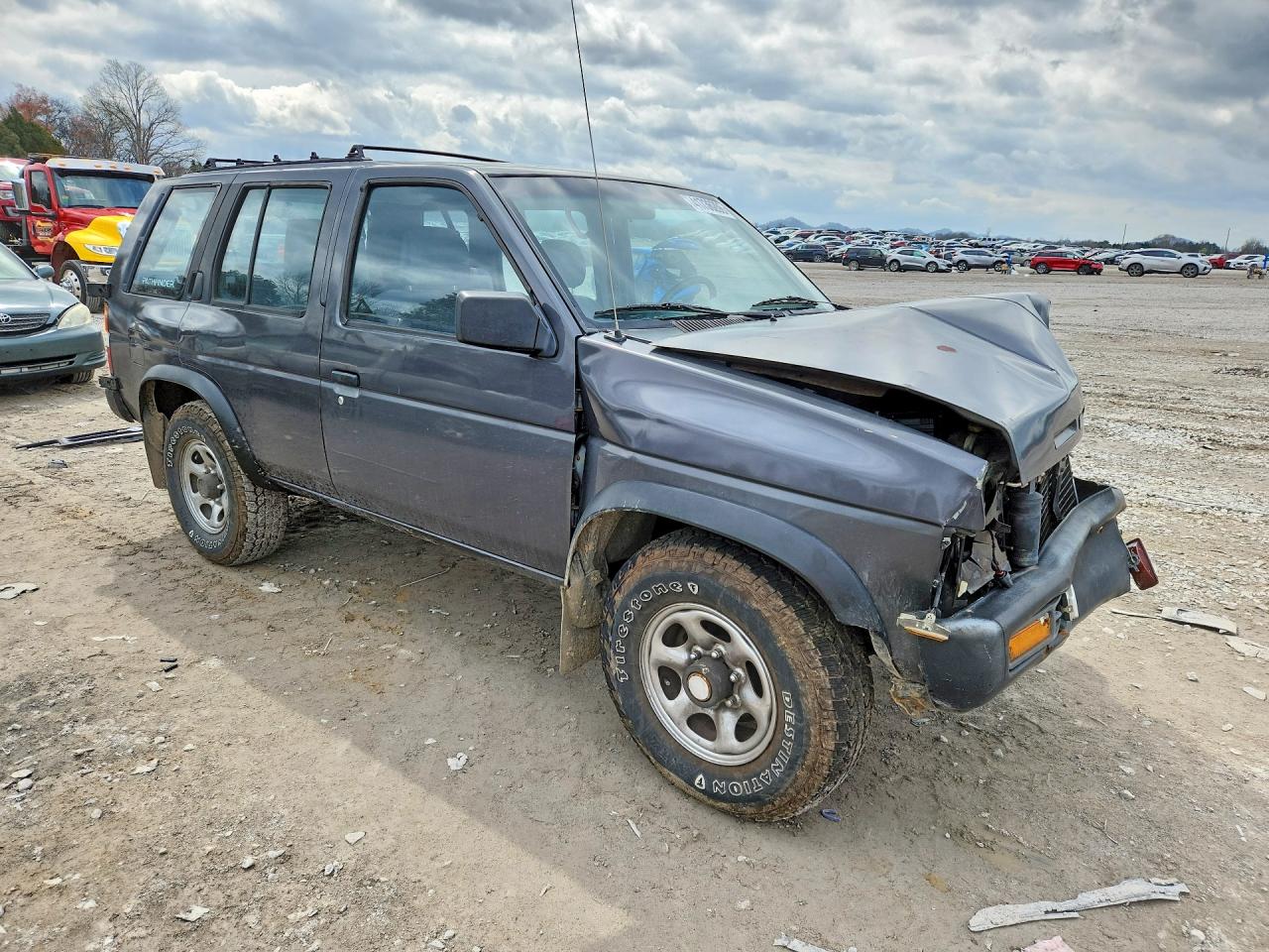 1995 Nissan Pathfinder Gray vin: JN8HD17Y0SW015885