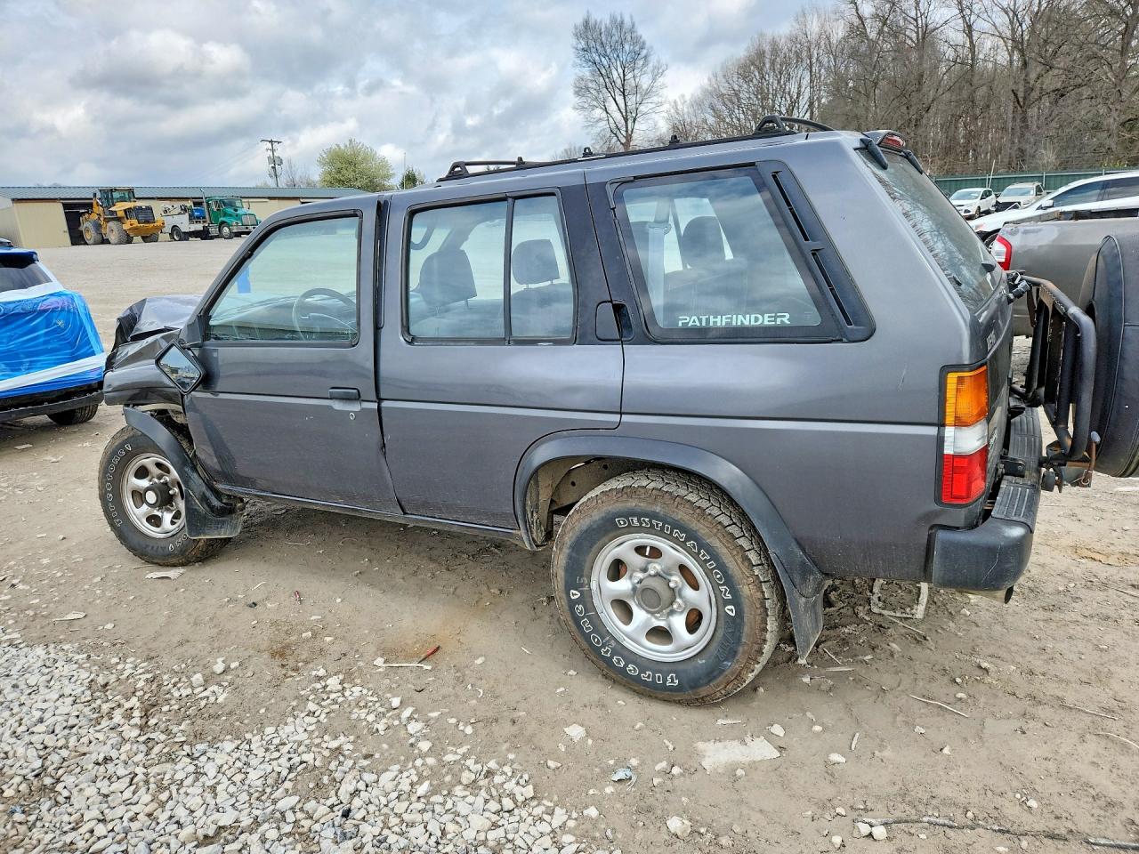 1995 Nissan Pathfinder Gray vin: JN8HD17Y0SW015885