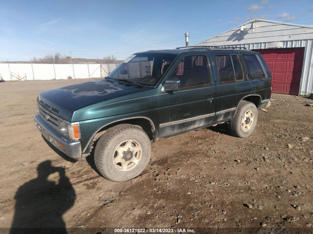 1994 Nissan Pathfinder Le/se/xe Green vin: JN8HD17Y1RW239712