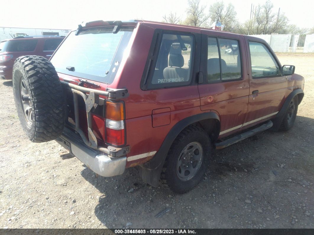 1995 Nissan Pathfinder Le/se/xe Maroon vin: JN8HD17Y1SW047745