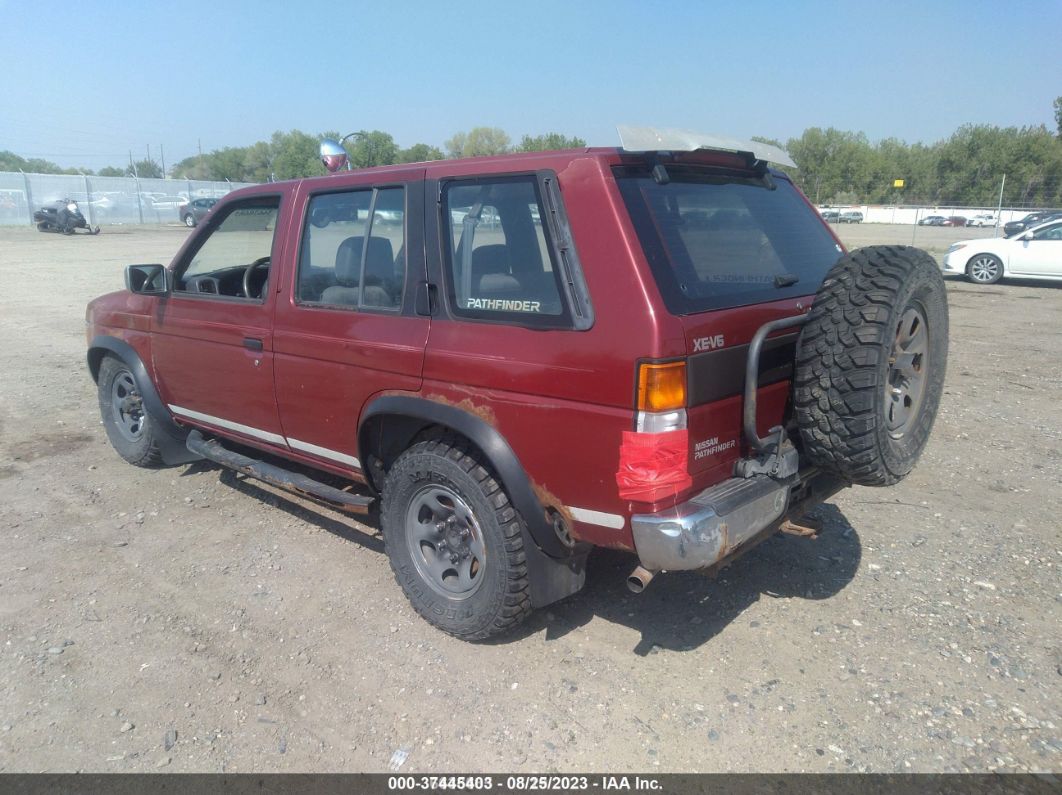 1995 Nissan Pathfinder Le/se/xe Maroon vin: JN8HD17Y1SW047745