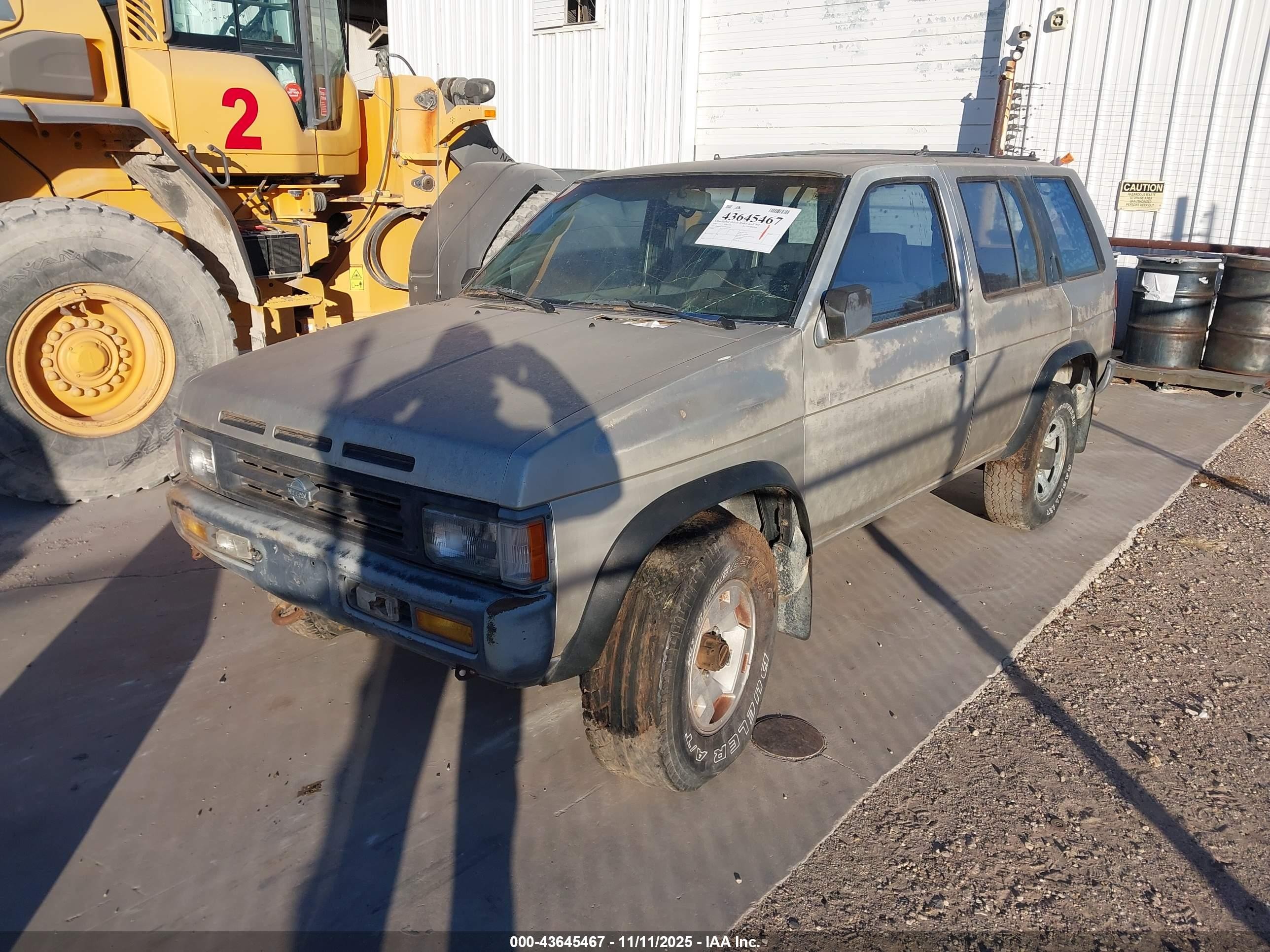 1995 Nissan Pathfinder Le/se/xe Silver vin: JN8HD17Y1SW109502