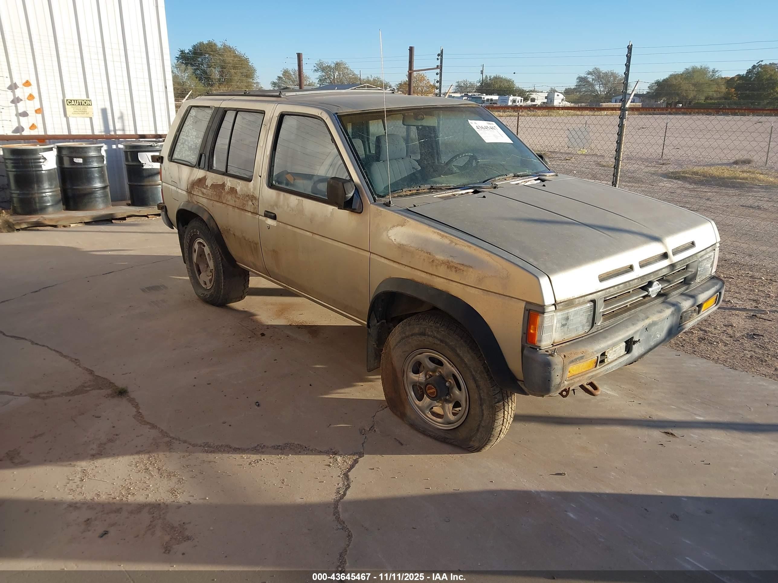 1995 Nissan Pathfinder Le/se/xe Silver vin: JN8HD17Y1SW109502
