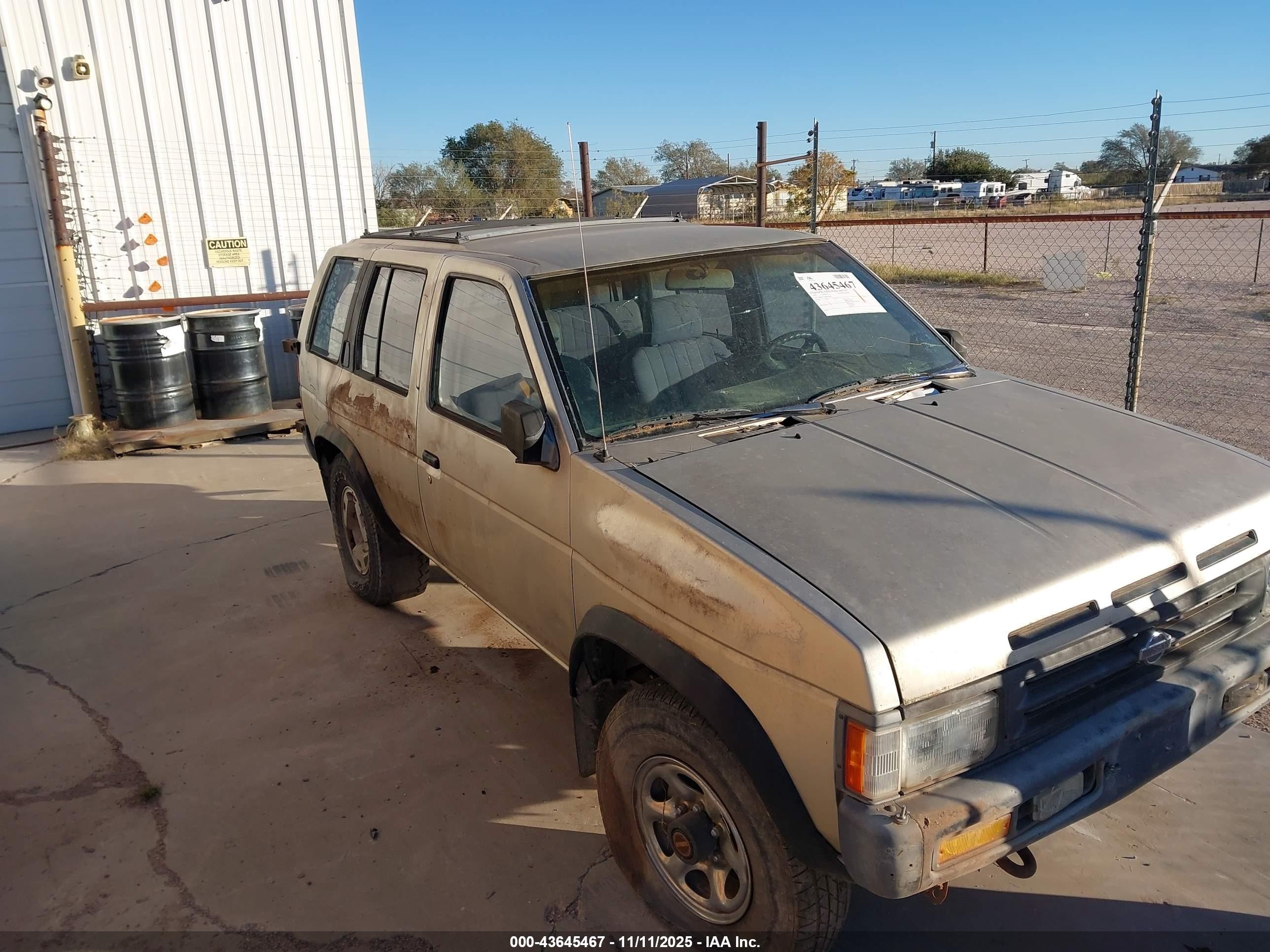 1995 Nissan Pathfinder Le/se/xe Silver vin: JN8HD17Y1SW109502