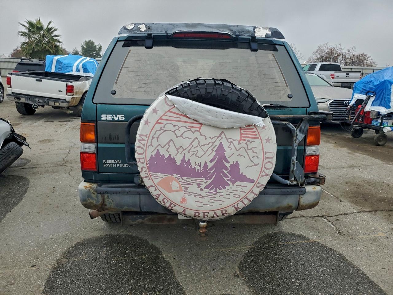 1995 Nissan Pathfinder Le Blue vin: JN8HD17Y2SW055580