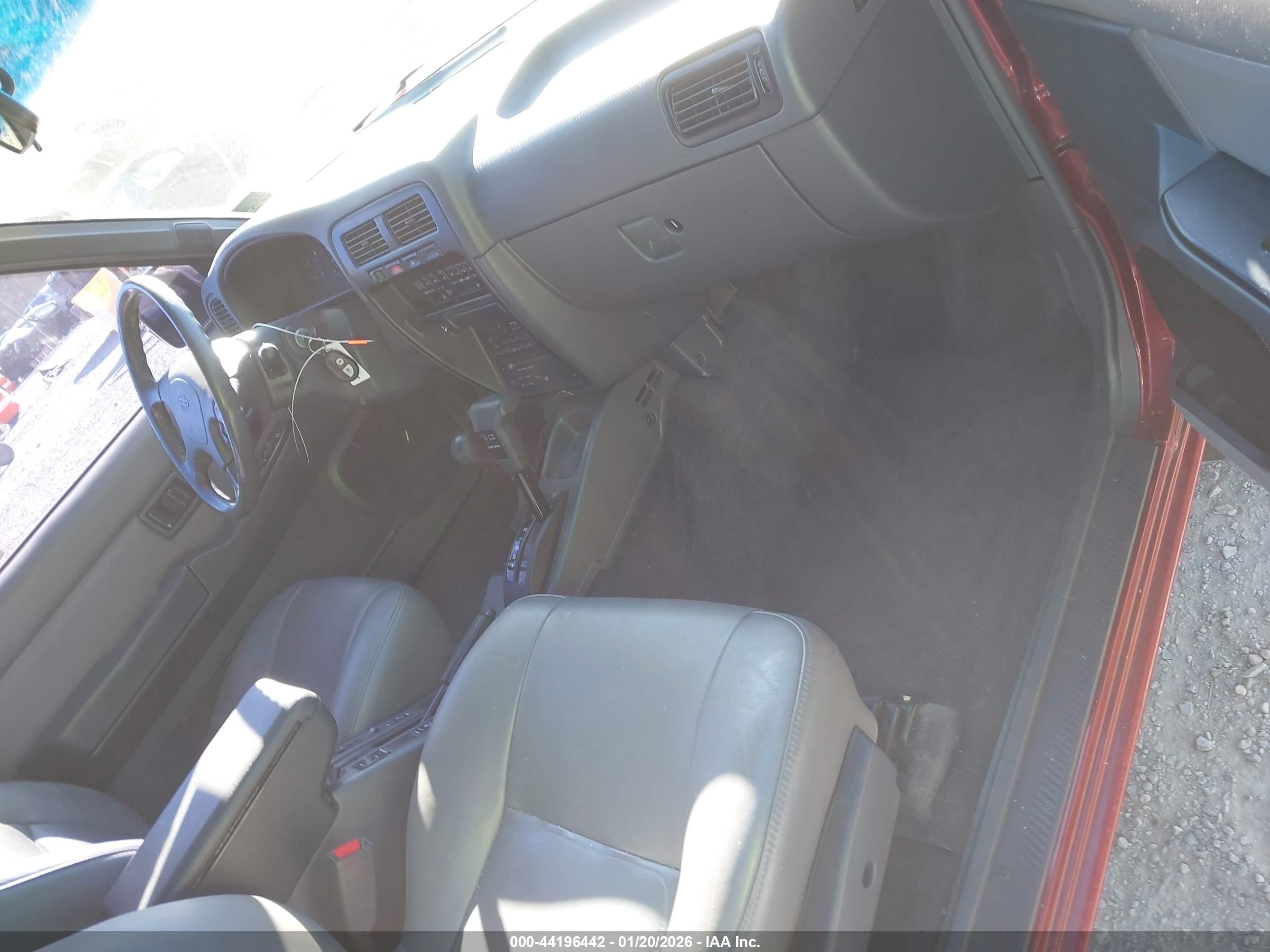 1995 Nissan Pathfinder Le/se/xe Burgundy vin: JN8HD17Y2SW067096
