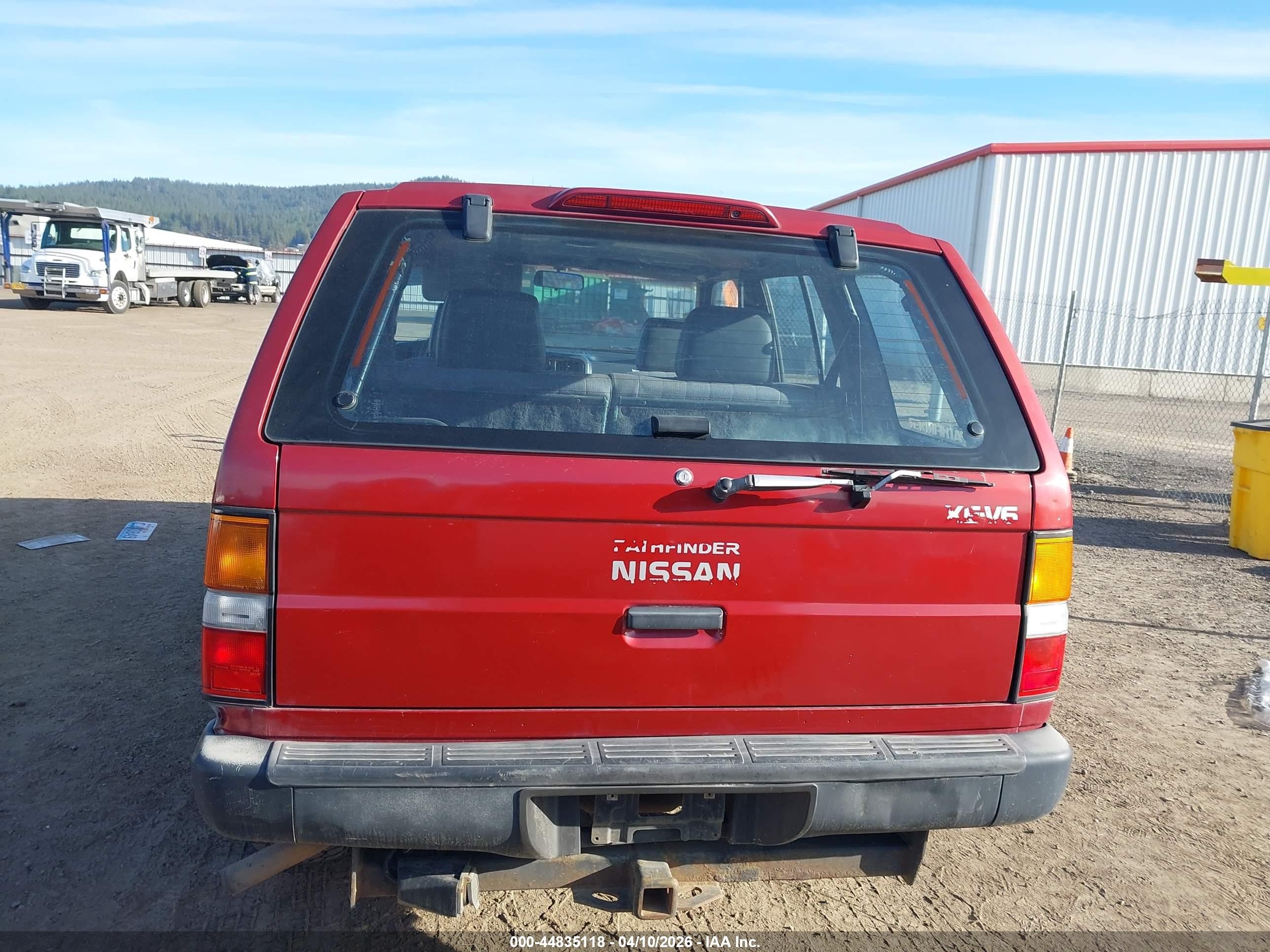 1995 Nissan Pathfinder Le/se/xe Red vin: JN8HD17Y2SW099112