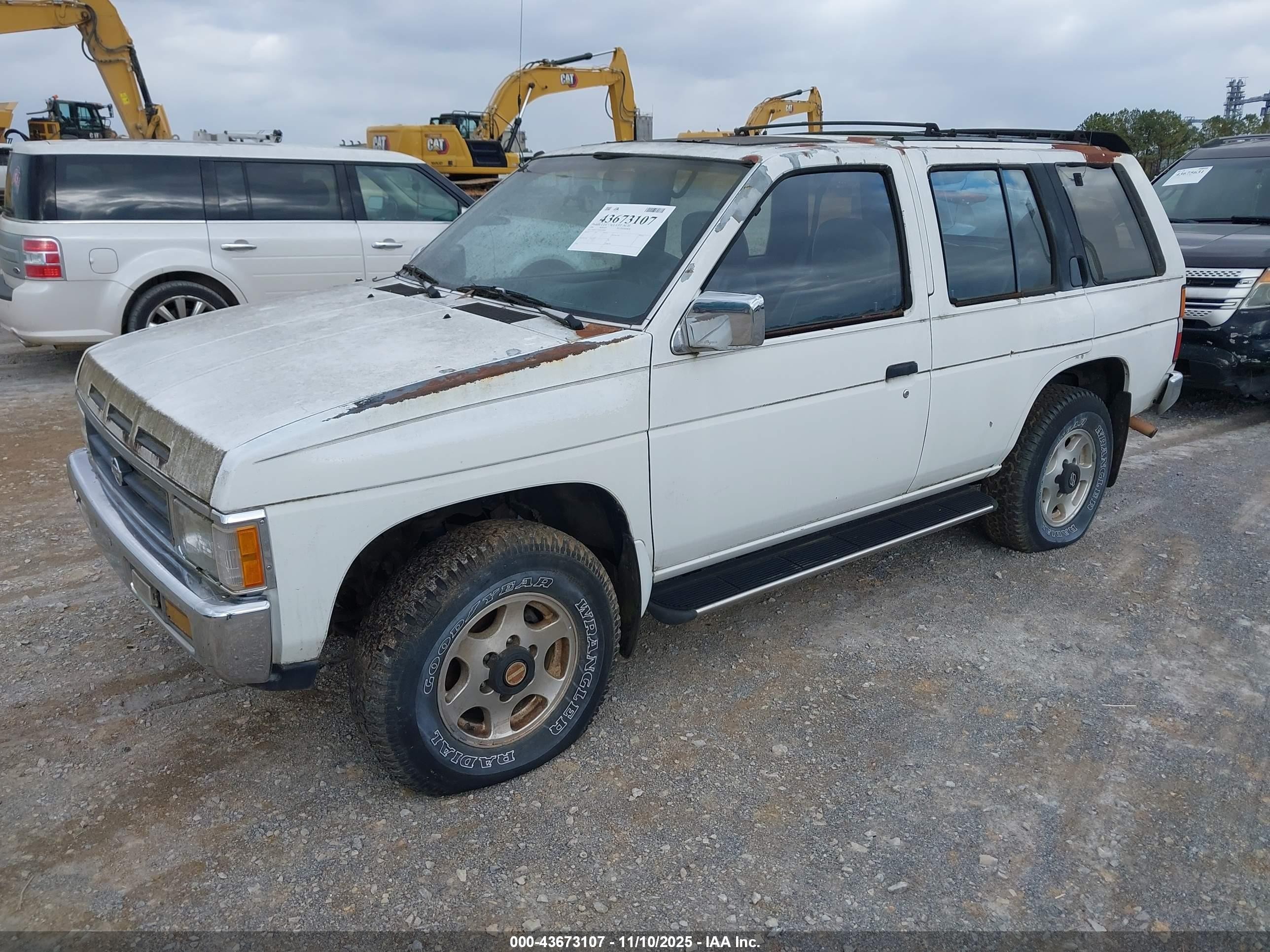 1994 Nissan Pathfinder Le/se/xe White vin: JN8HD17Y3RW244829