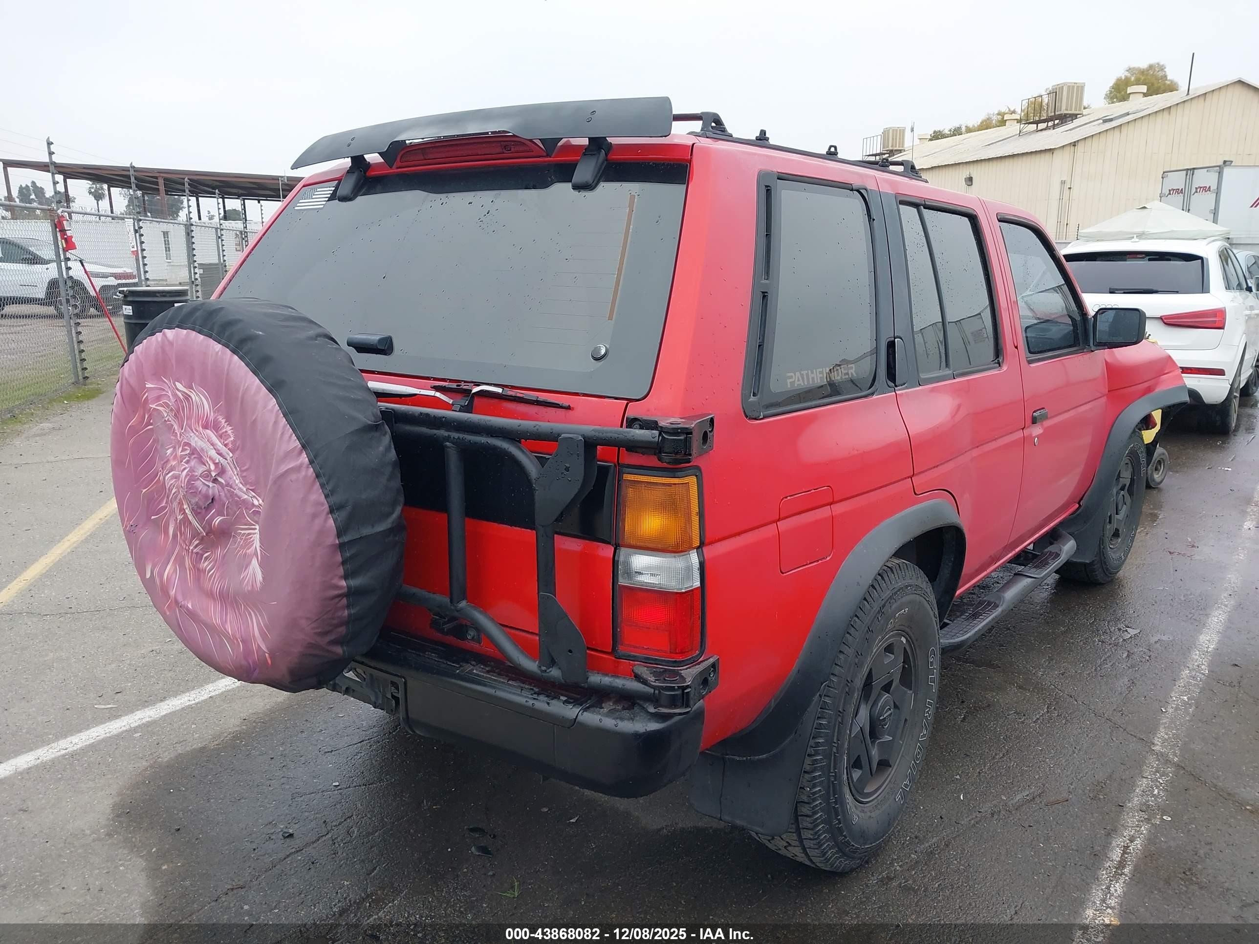 1995 Nissan Pathfinder Le/se/xe Red vin: JN8HD17Y3SW073599