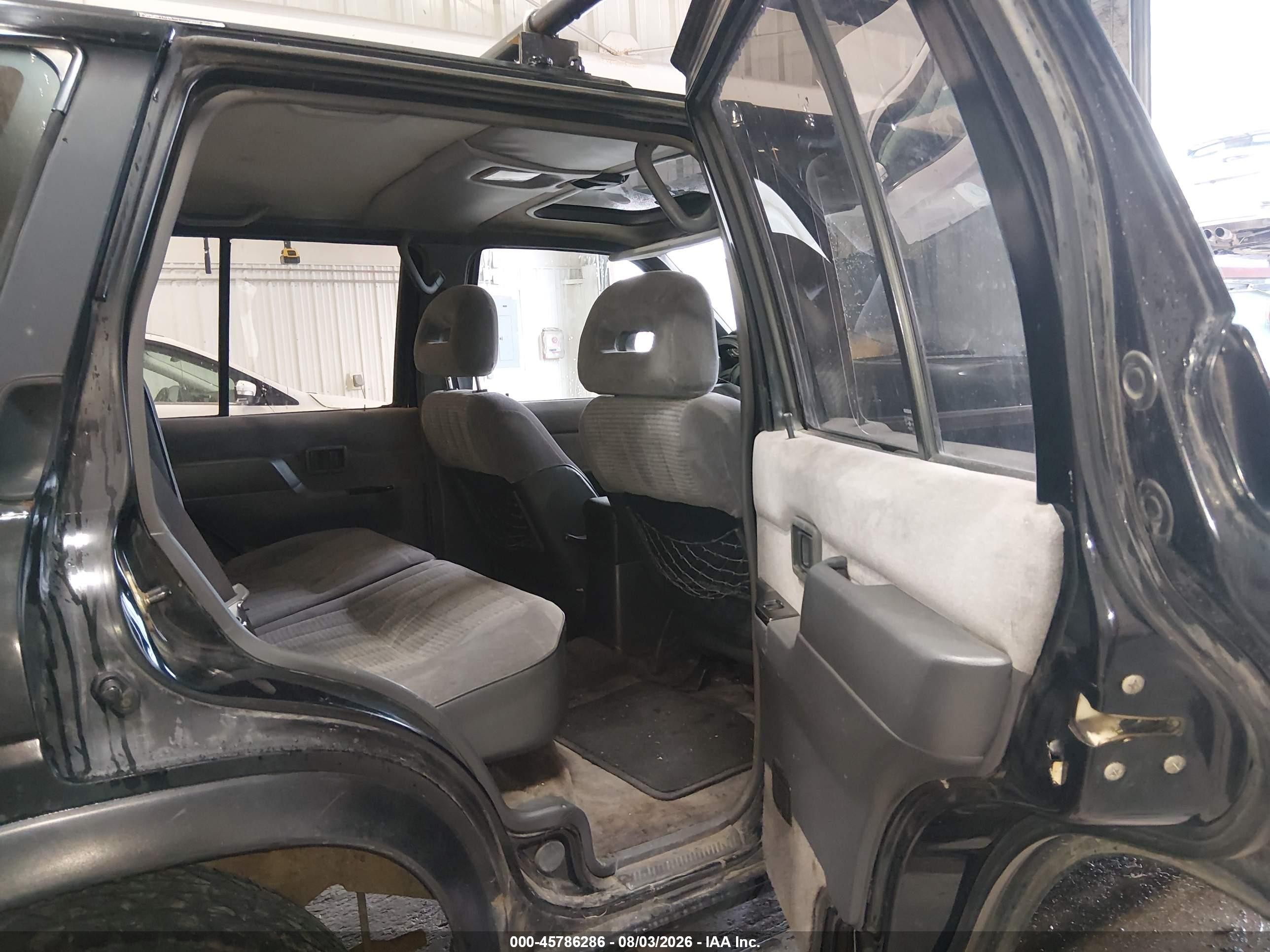 1995 Nissan Pathfinder Le/se/xe Black vin: JN8HD17Y4SW020698