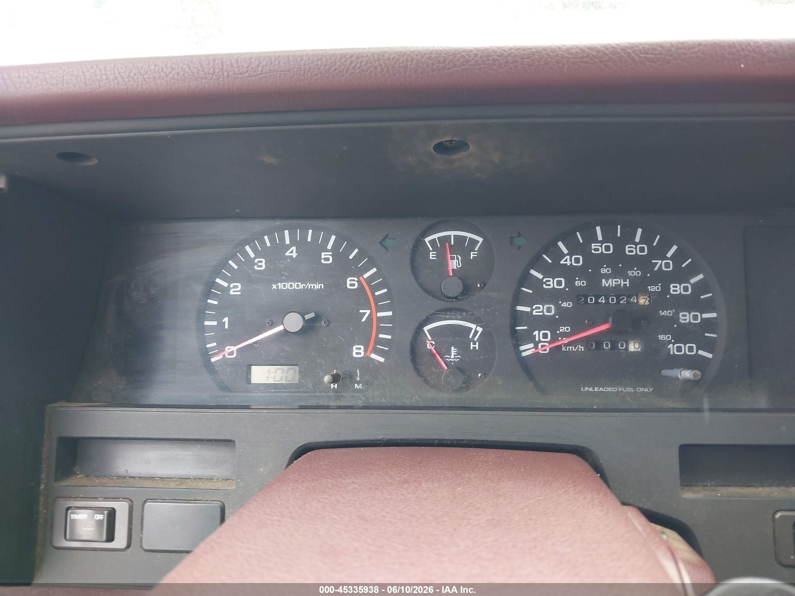 1993 Nissan Pathfinder Xe/se White vin: JN8HD17Y5PW104276