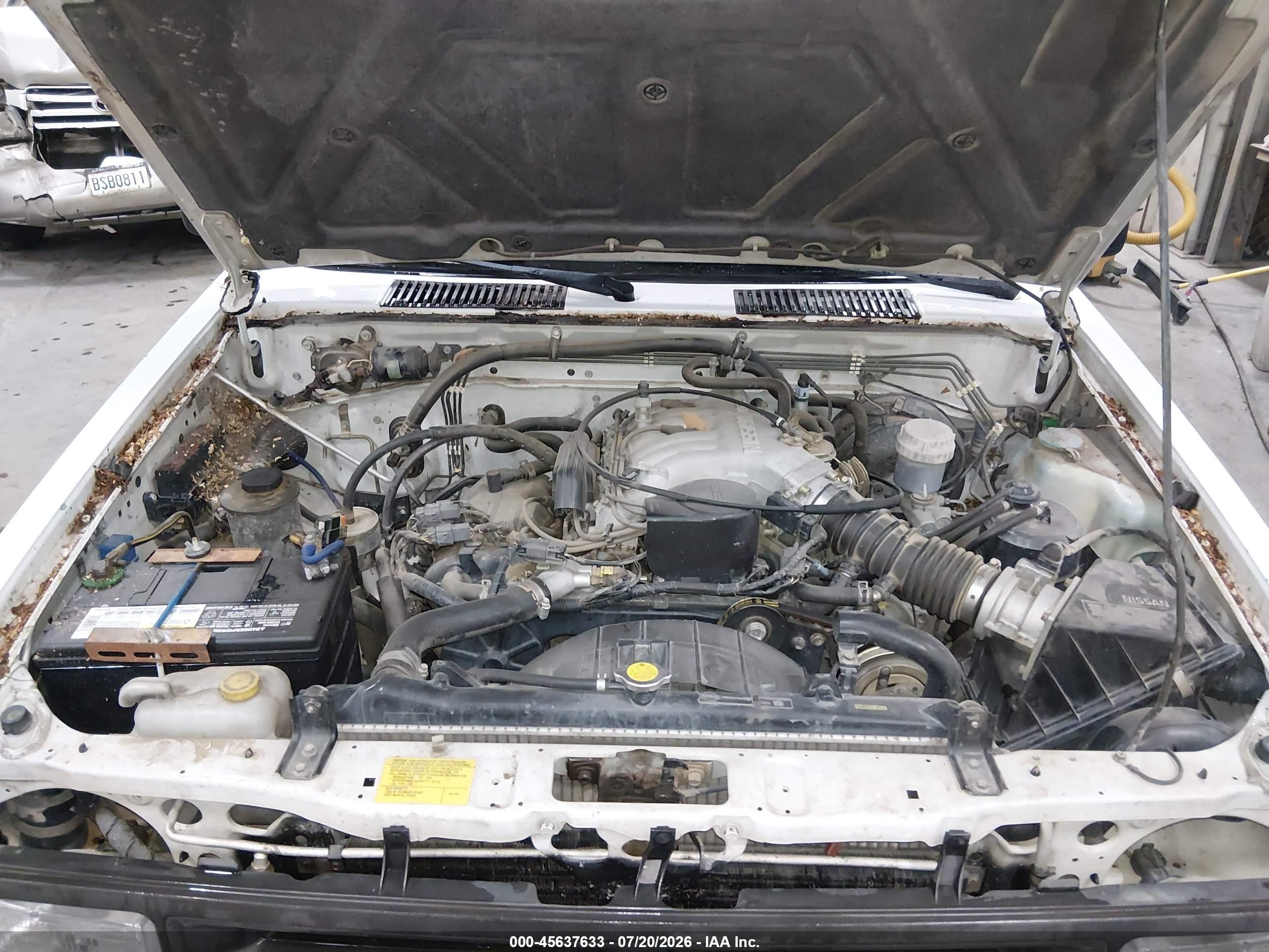 1994 Nissan Pathfinder Le/se/xe White vin: JN8HD17Y6RW228804