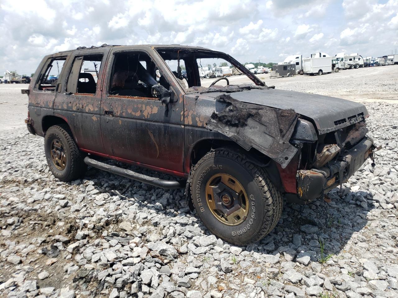1995 Nissan Pathfinder Le Burn vin: JN8HD17Y7SW077011
