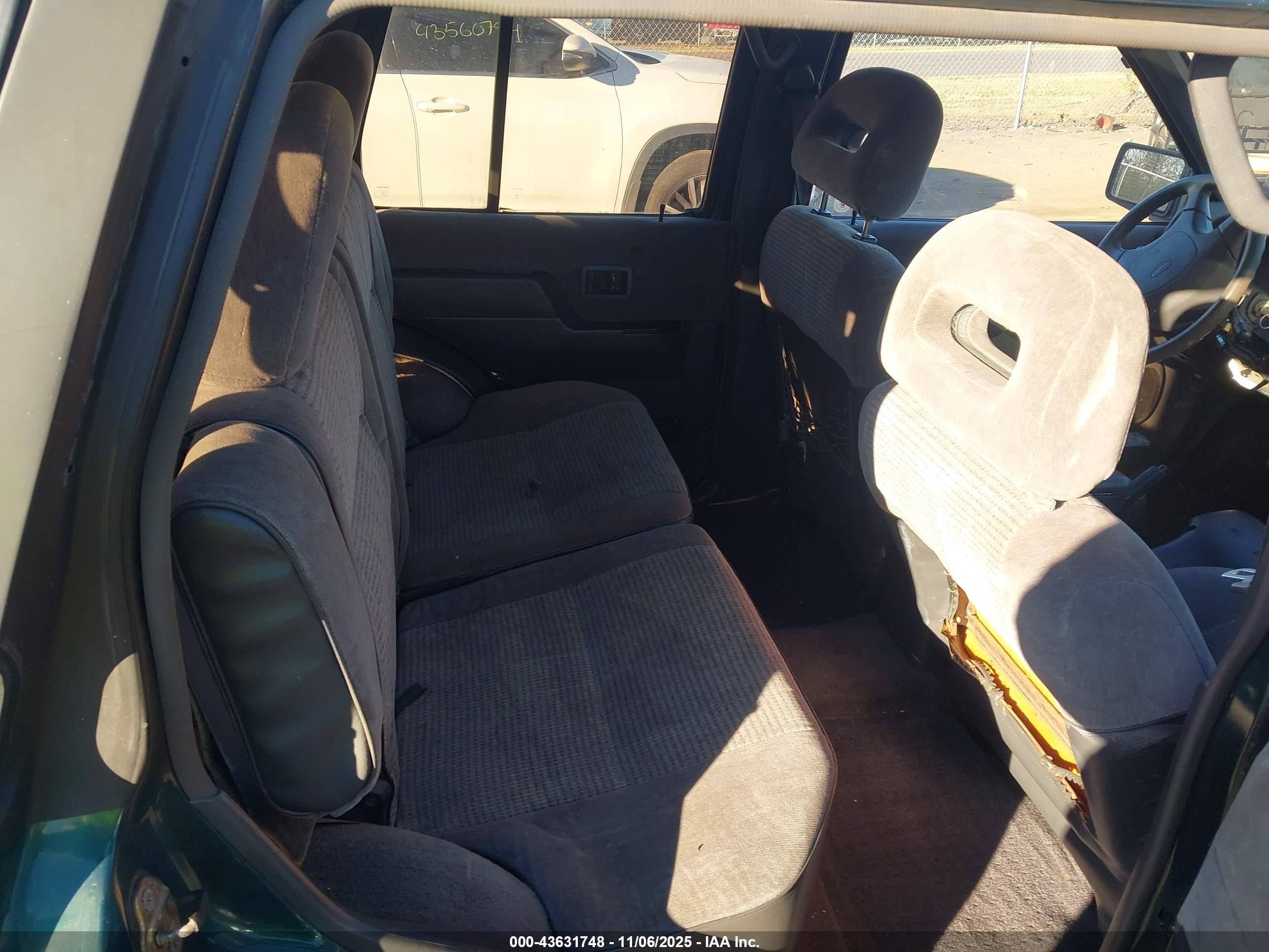 1995 Nissan Pathfinder Le/se/xe Green vin: JN8HD17YXSW067301