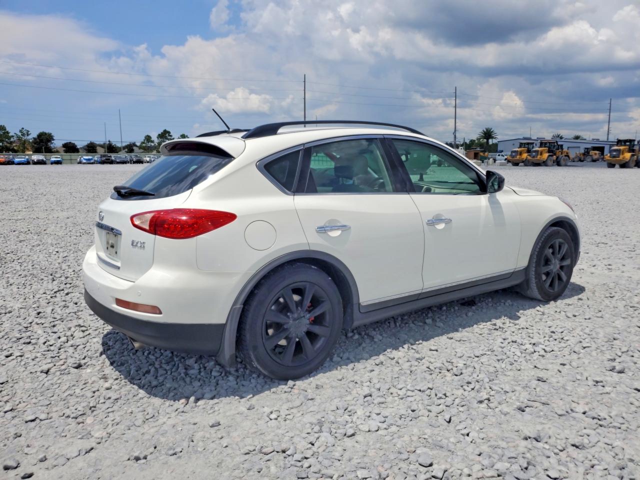 2008 Infiniti Ex35 Base Белый vin: JNKAJ09E08M300642