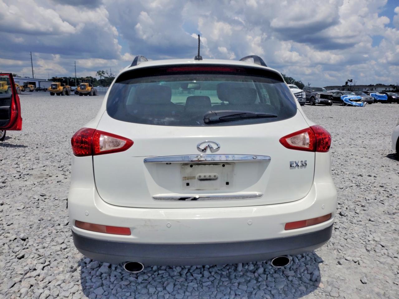 2008 Infiniti Ex35 Base Белый vin: JNKAJ09E08M300642