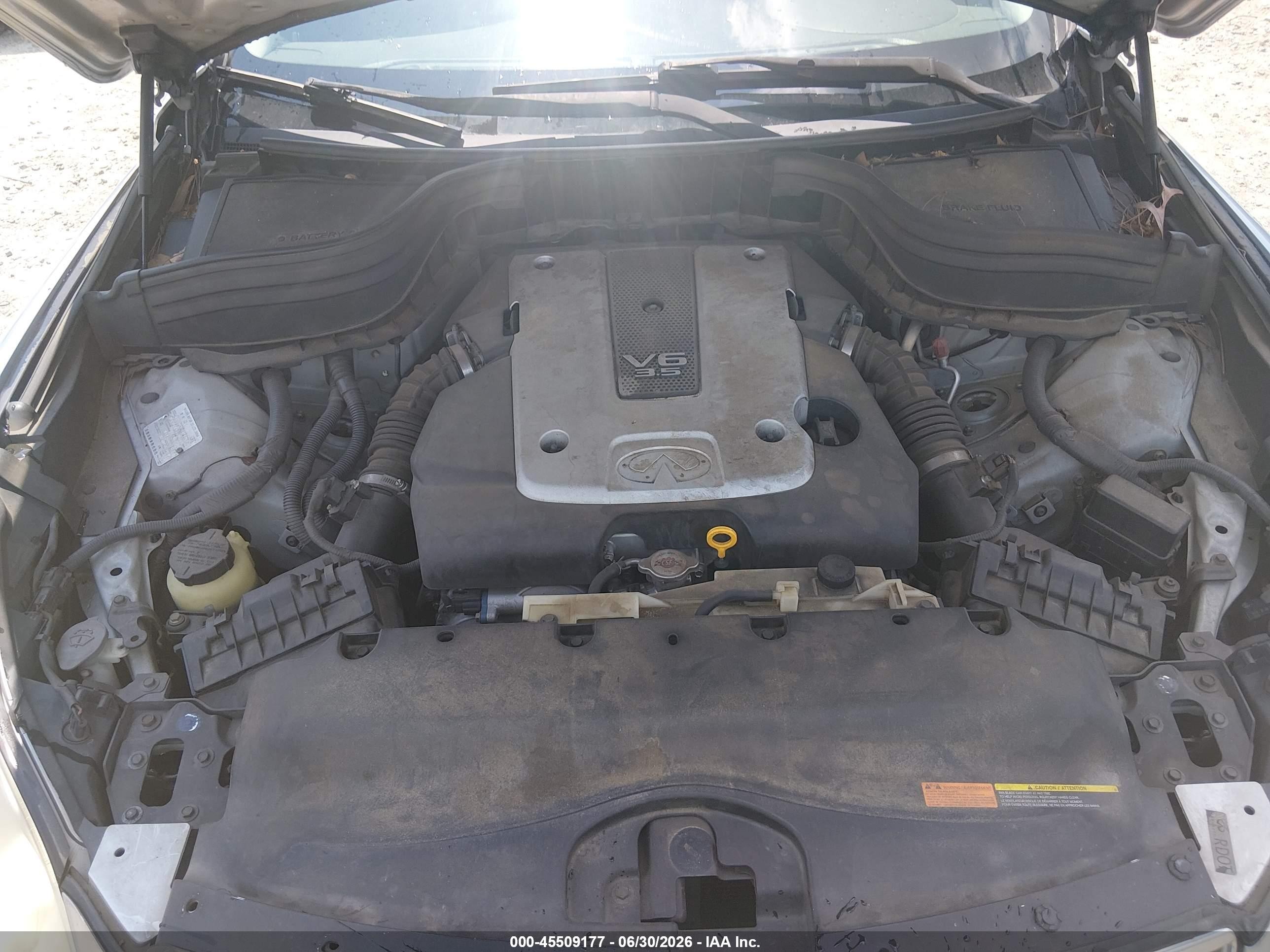 2008 Infiniti Ex35 Journey Silver vin: JNKAJ09E38M300764