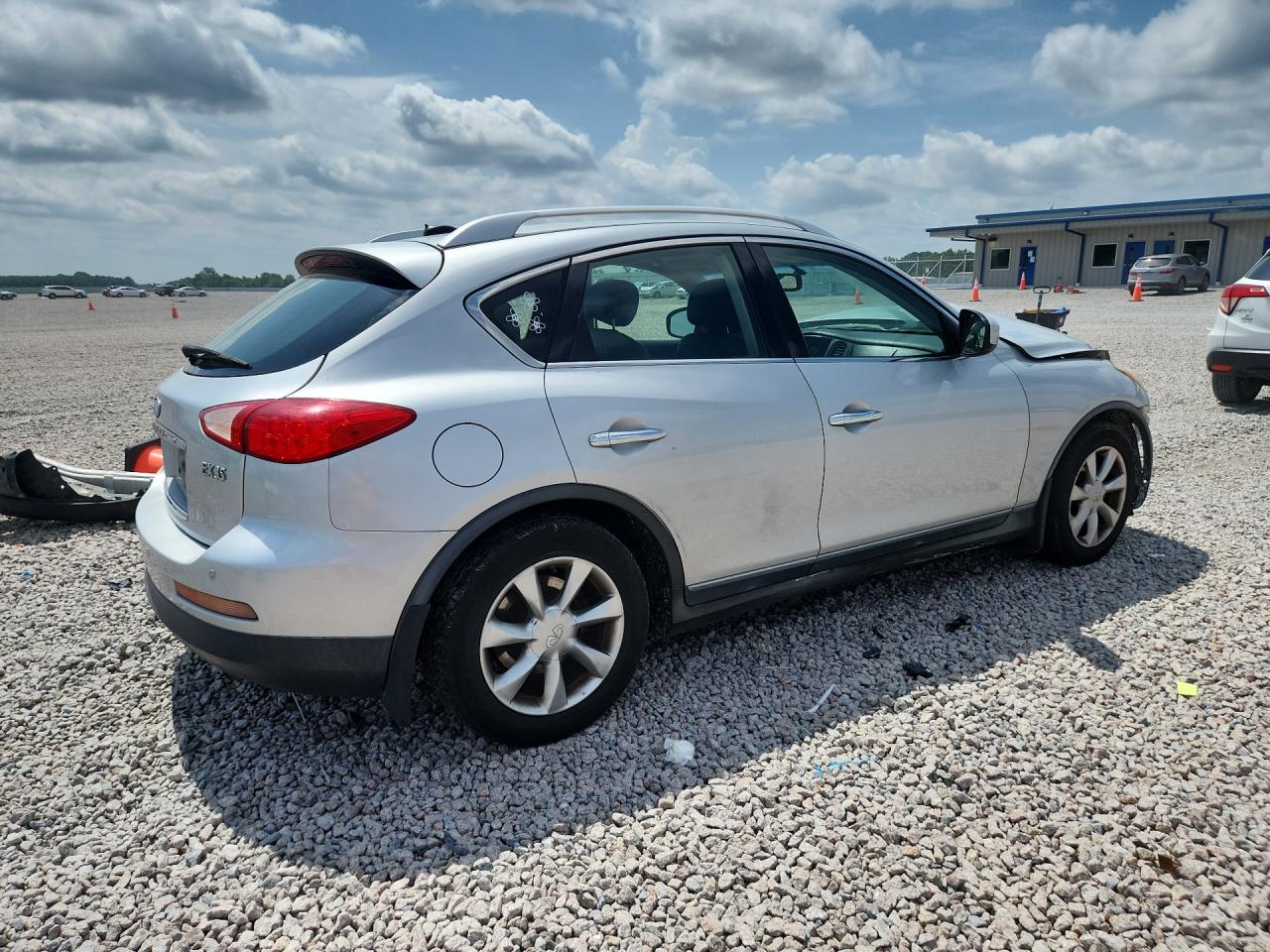 2008 Infiniti Ex35 Base Silver vin: JNKAJ09E58M306730