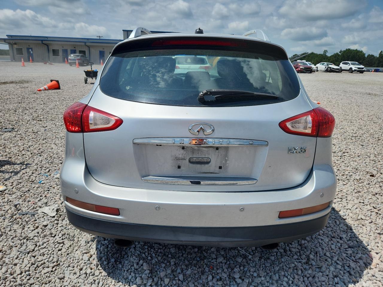 2008 Infiniti Ex35 Base Silver vin: JNKAJ09E58M306730