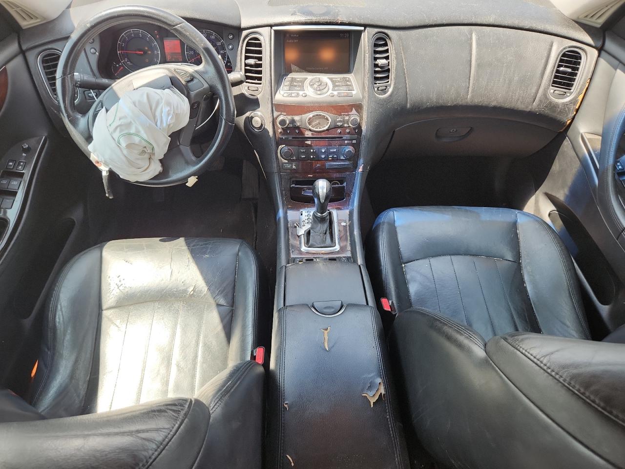 2008 Infiniti Ex35 Base Silver vin: JNKAJ09E58M306730