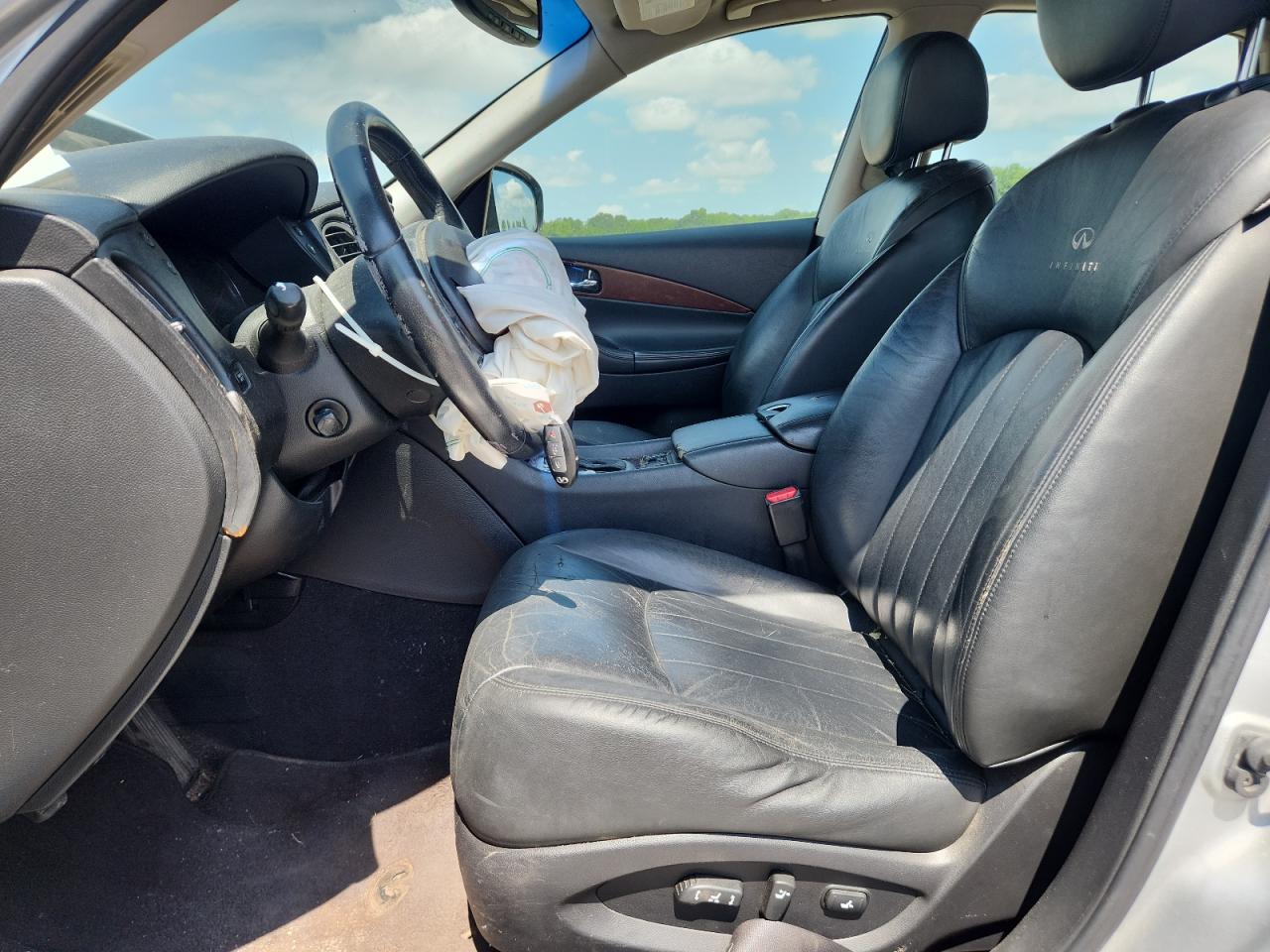 2008 Infiniti Ex35 Base Silver vin: JNKAJ09E58M306730