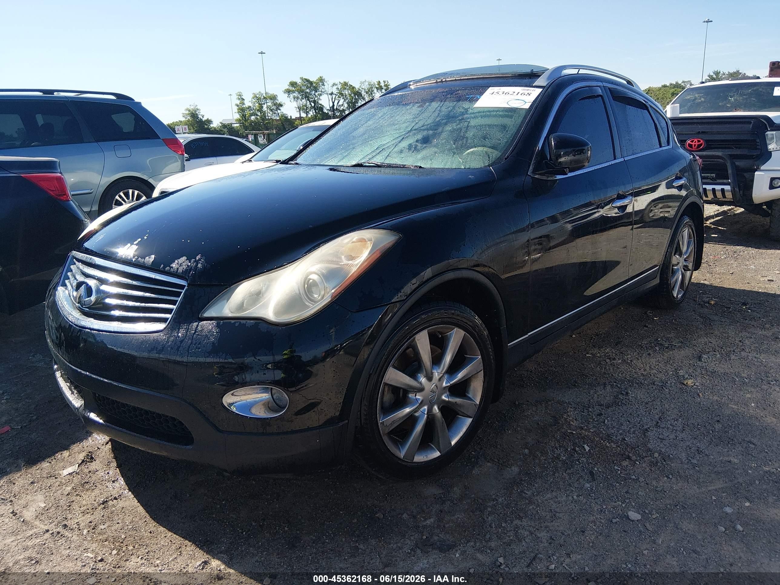 2009 Infiniti Ex35 Journey Black vin: JNKAJ09E59M900042