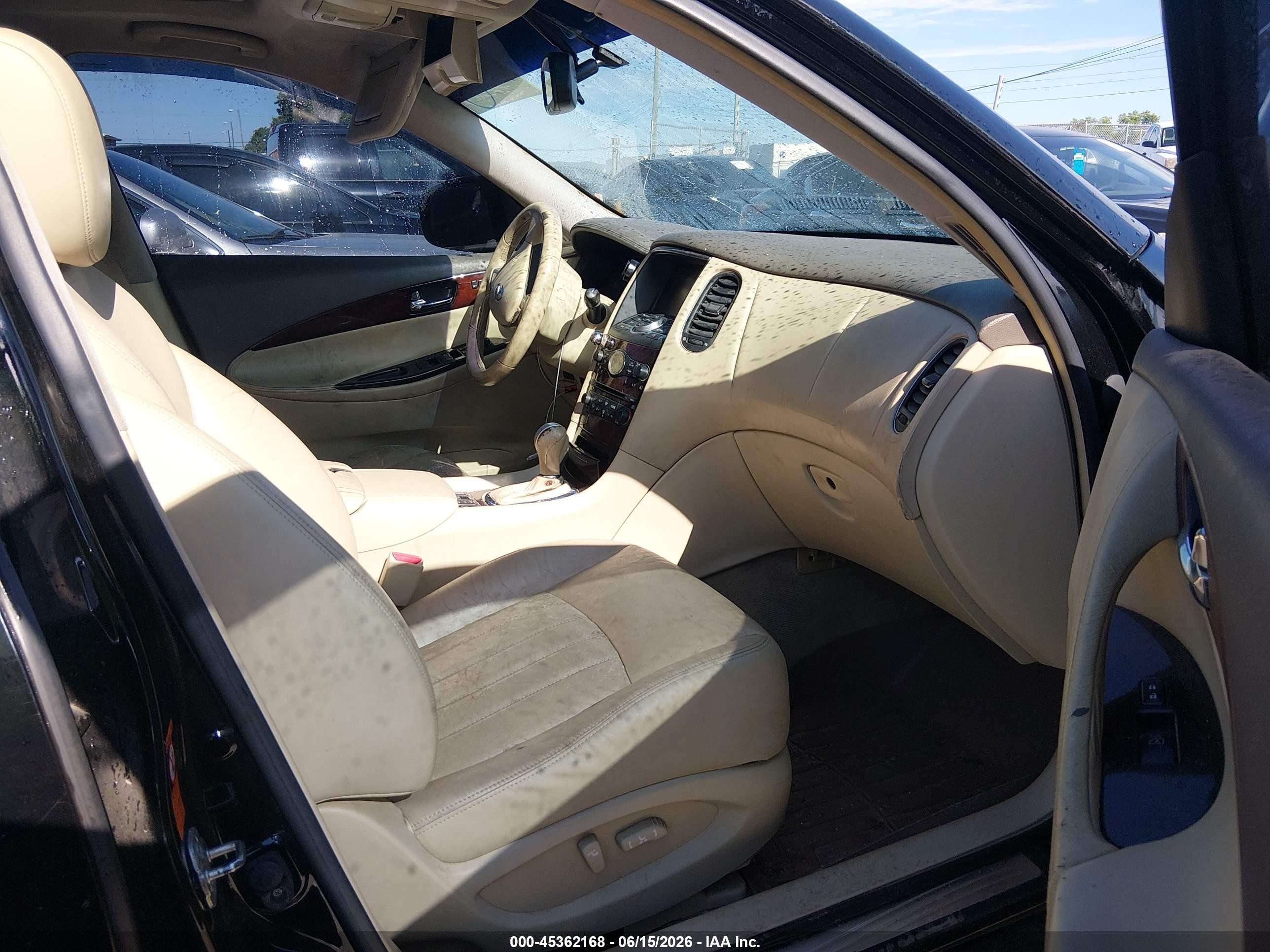 2009 Infiniti Ex35 Journey Black vin: JNKAJ09E59M900042