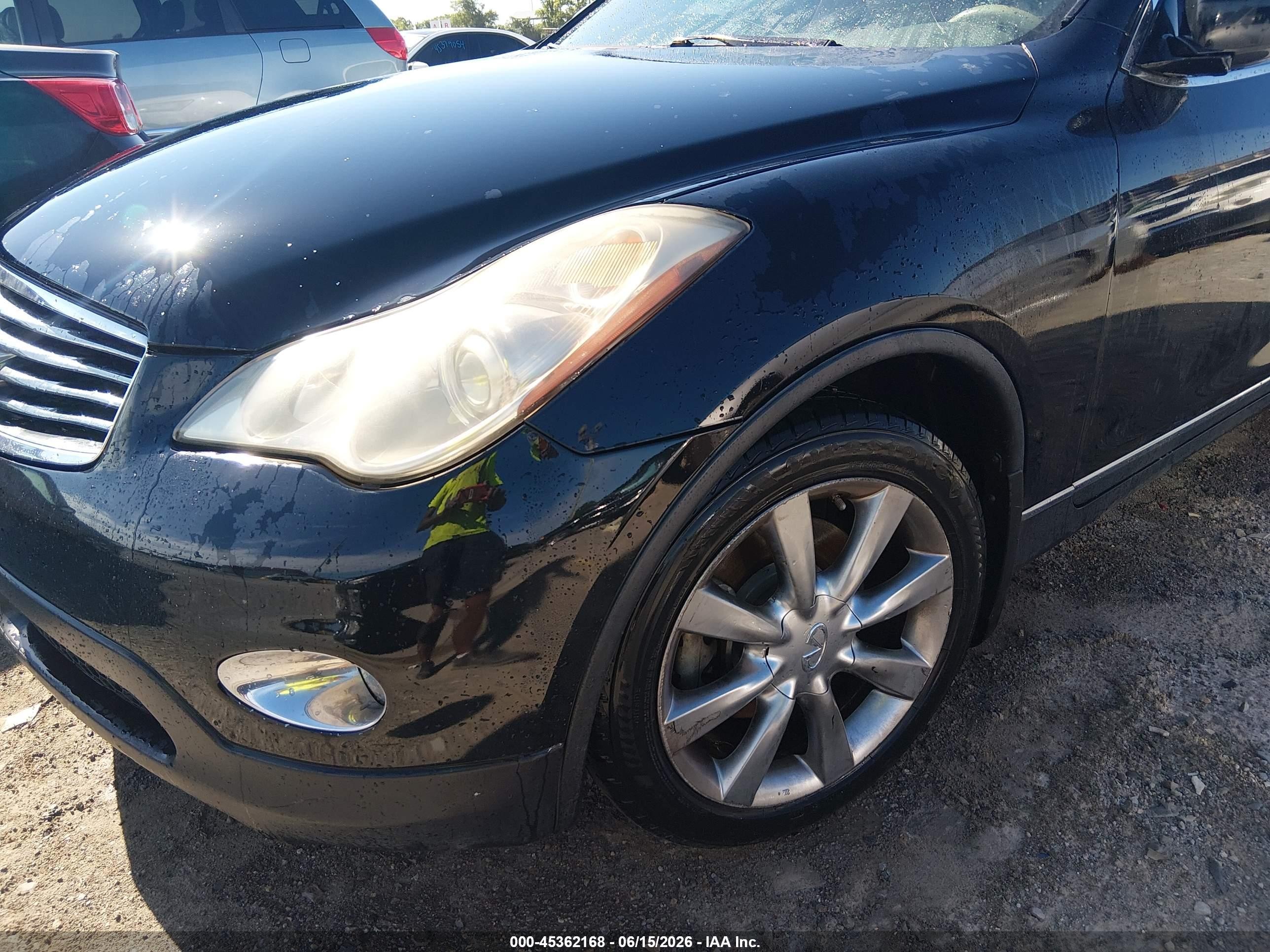 2009 Infiniti Ex35 Journey Black vin: JNKAJ09E59M900042