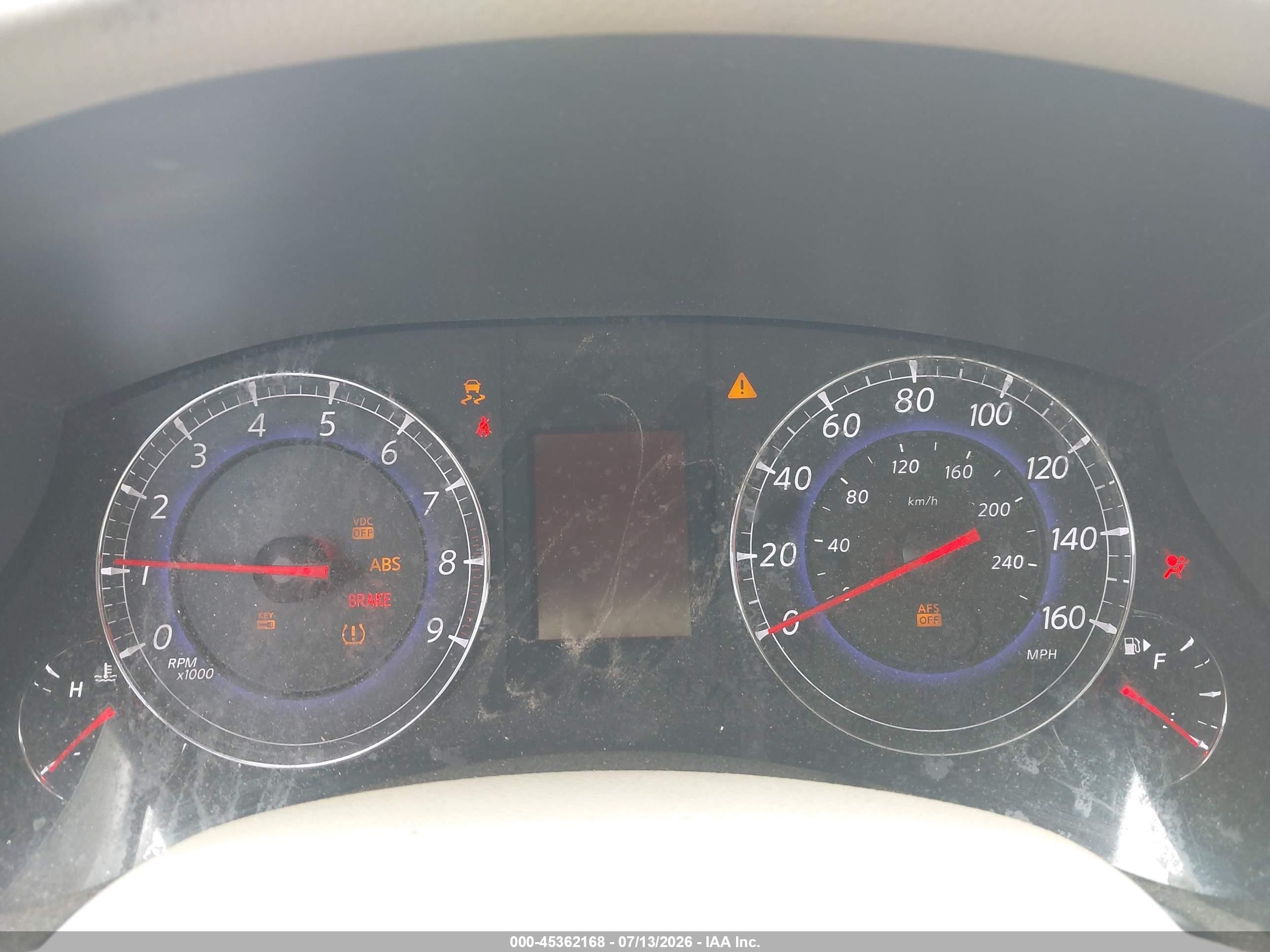 2009 Infiniti Ex35 Journey Black vin: JNKAJ09E59M900042