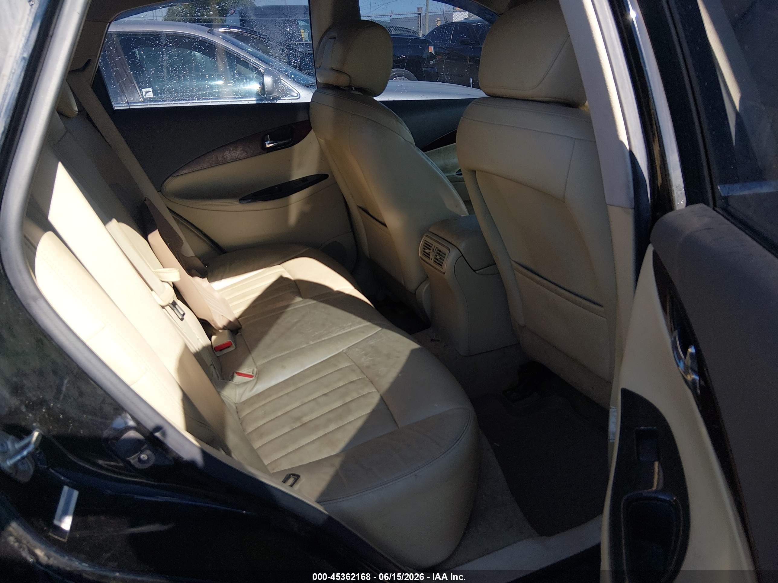2009 Infiniti Ex35 Journey Black vin: JNKAJ09E59M900042