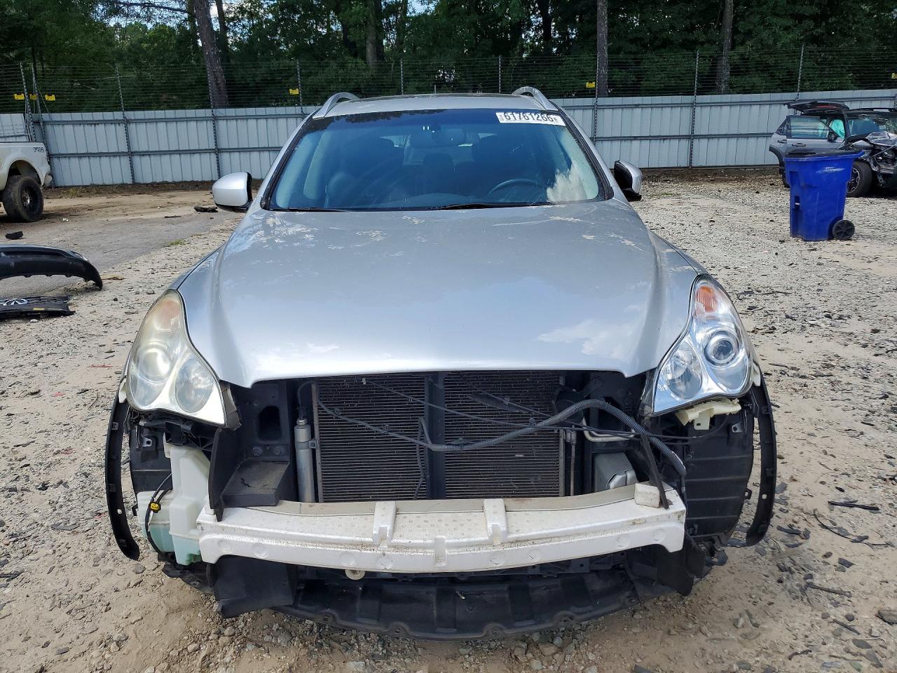 2008 Infiniti Ex35 Base Silver vin: JNKAJ09E68M303044