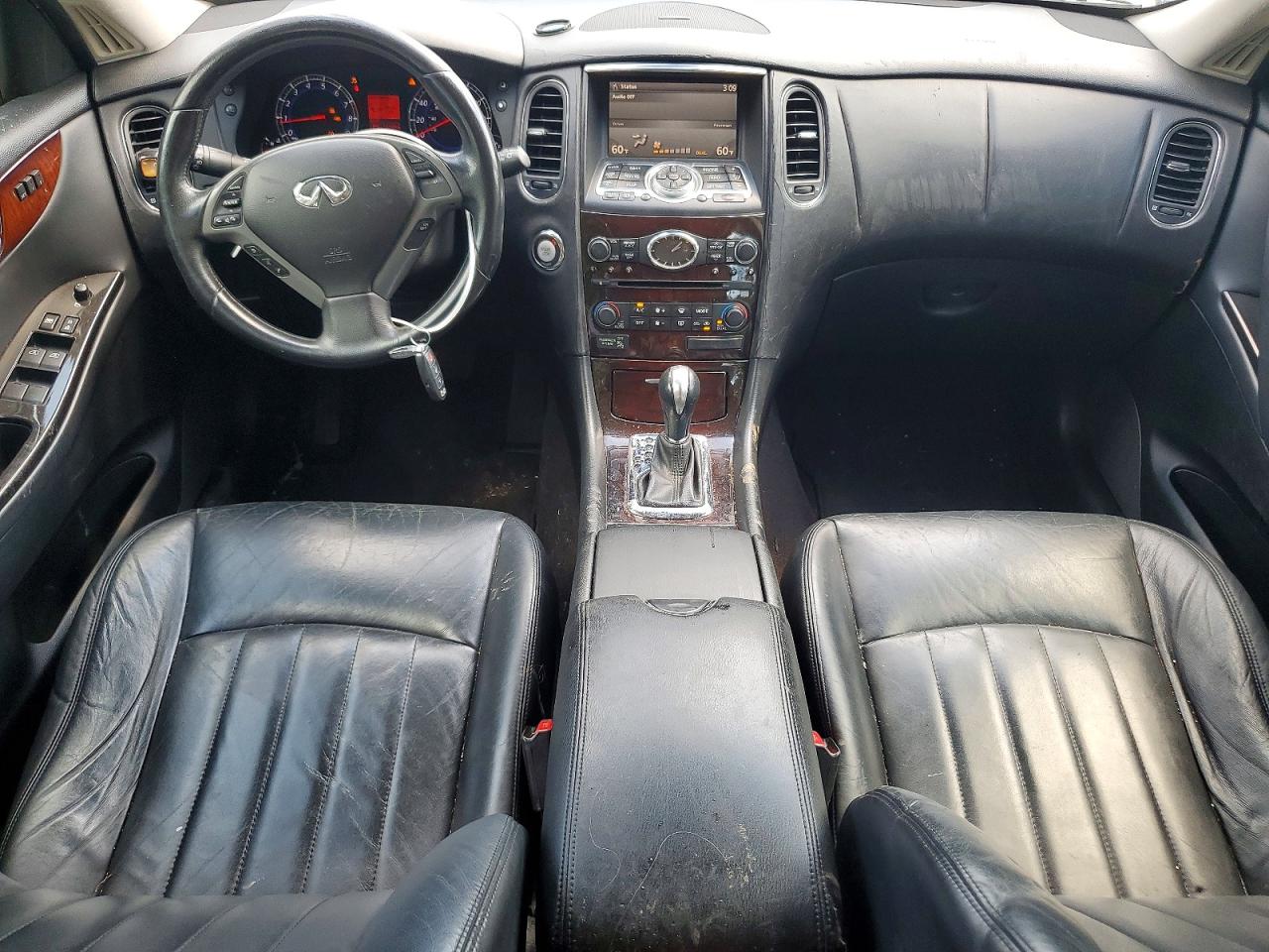 2008 Infiniti Ex35 Base Silver vin: JNKAJ09E68M303044