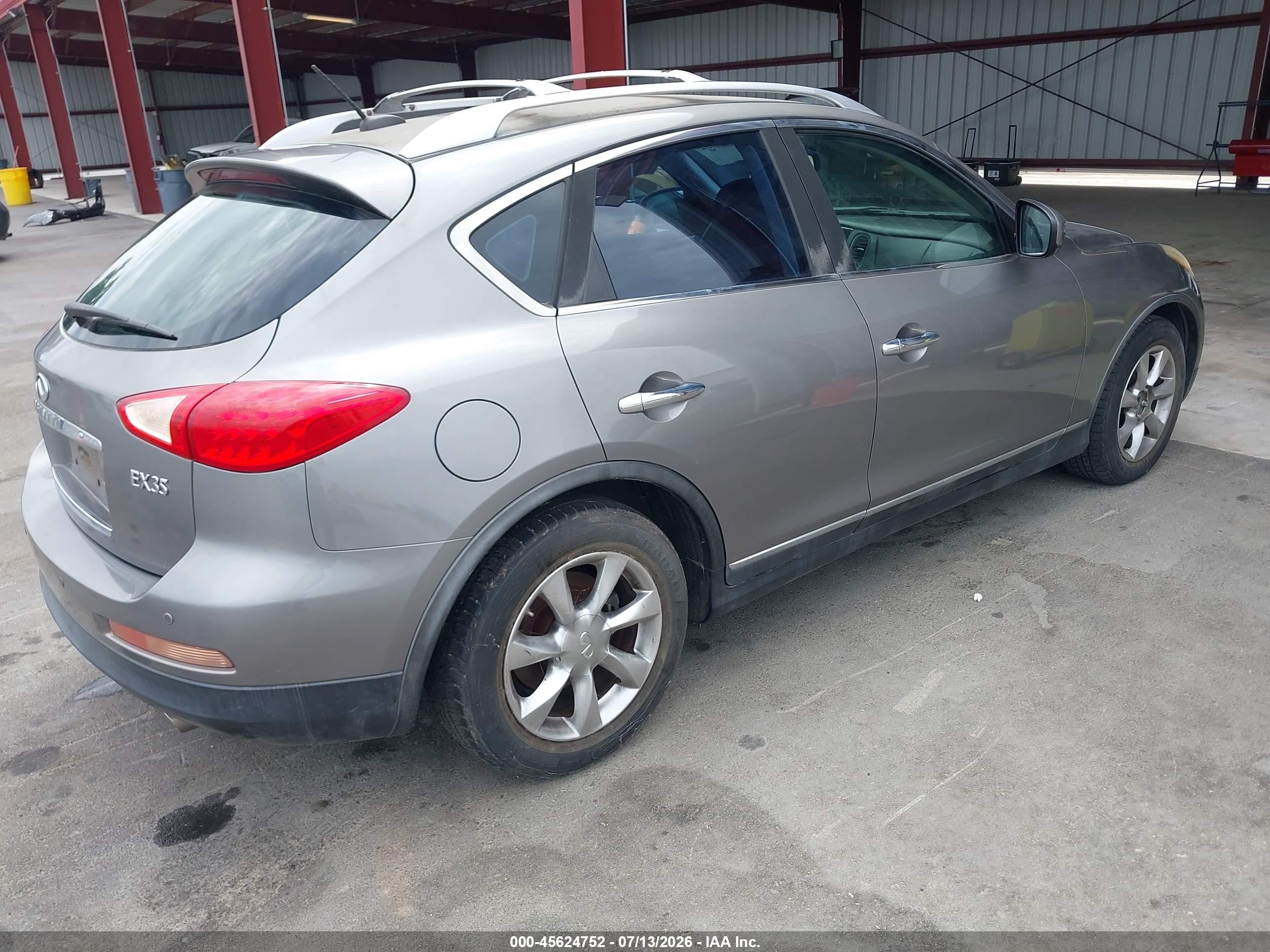 2008 Infiniti Ex35 Journey Silver vin: JNKAJ09E78M301156