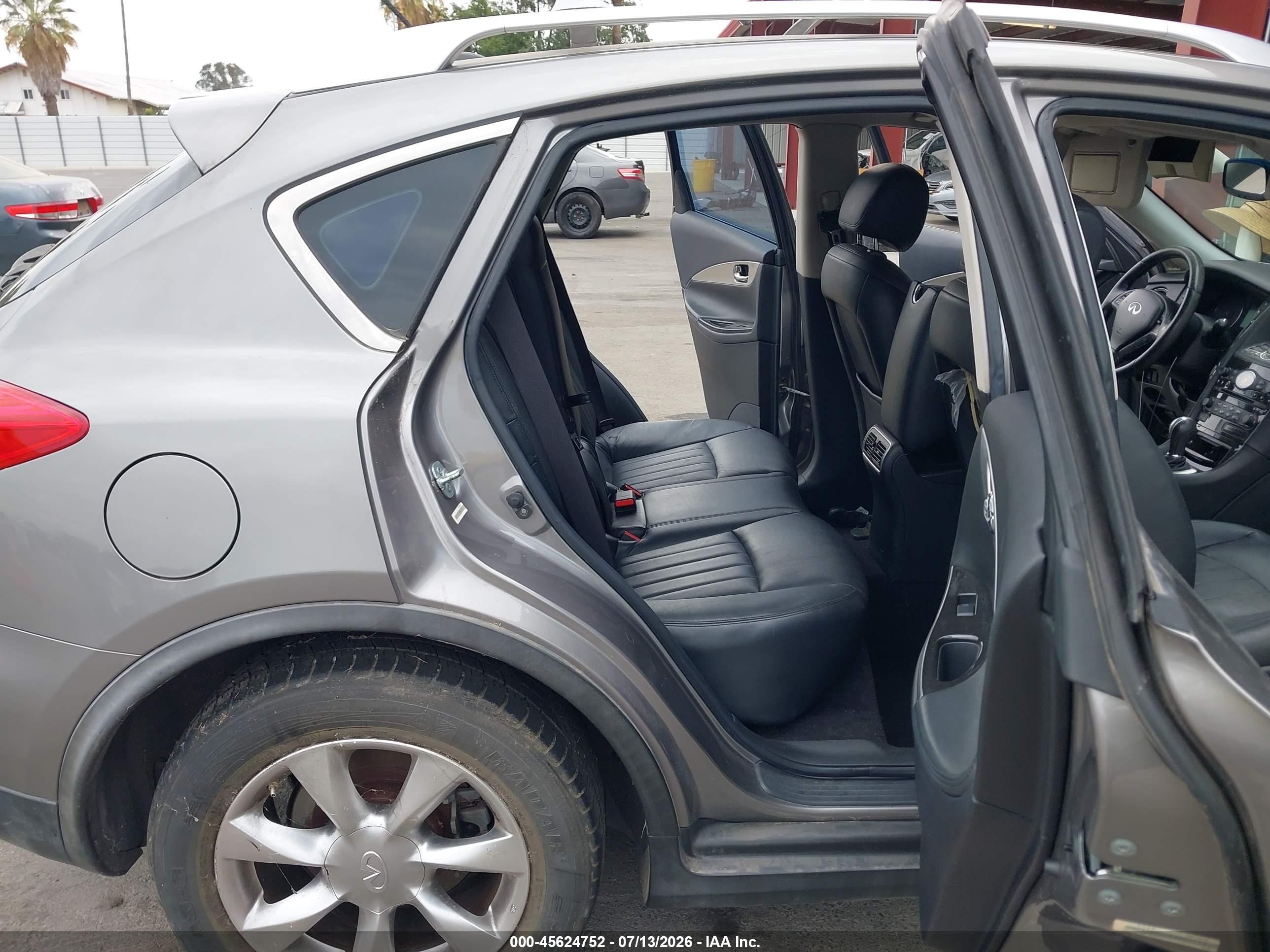 2008 Infiniti Ex35 Journey Silver vin: JNKAJ09E78M301156