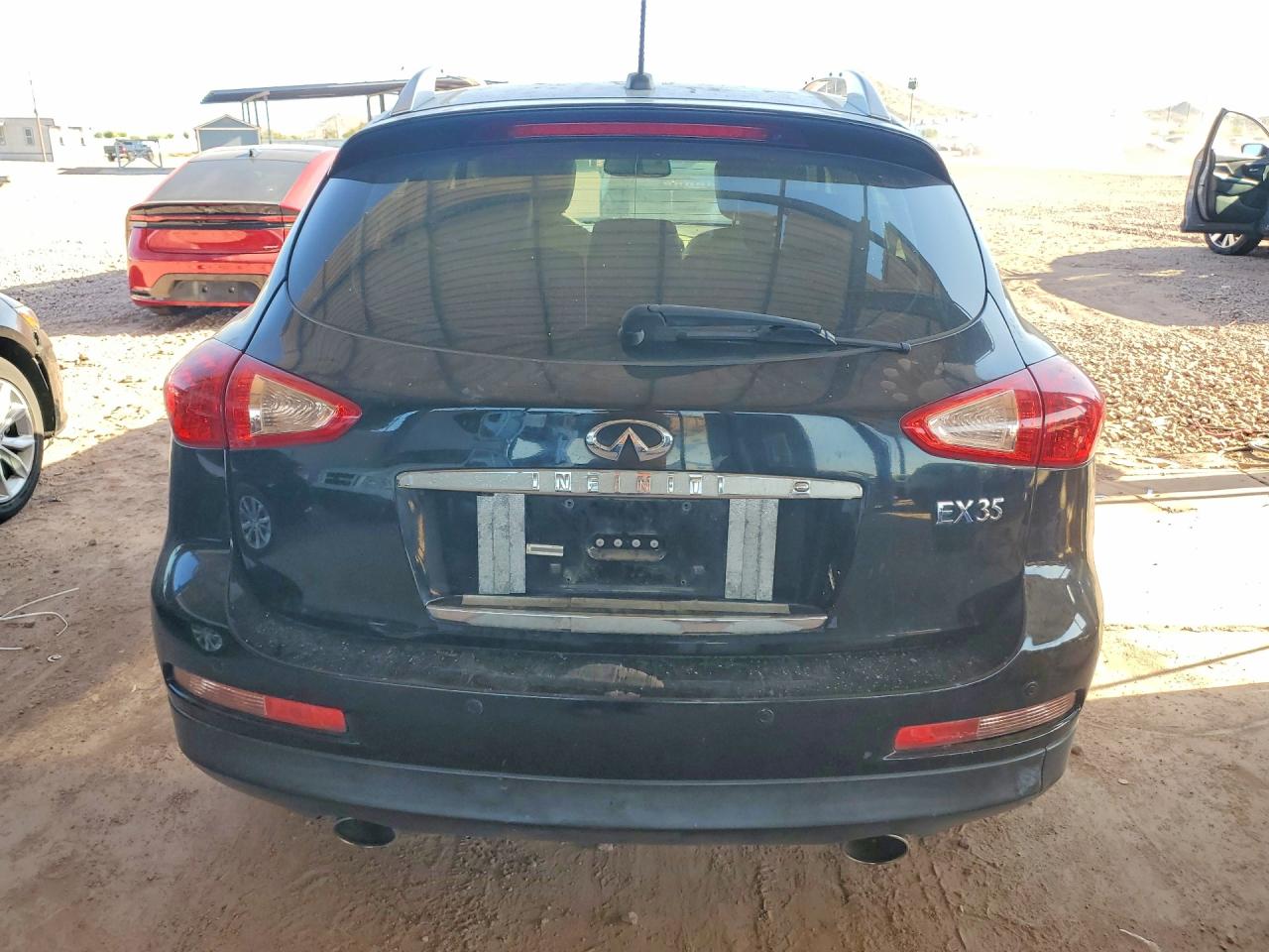 2009 Infiniti Ex35 Base/journey Black vin: JNKAJ09E89M900116