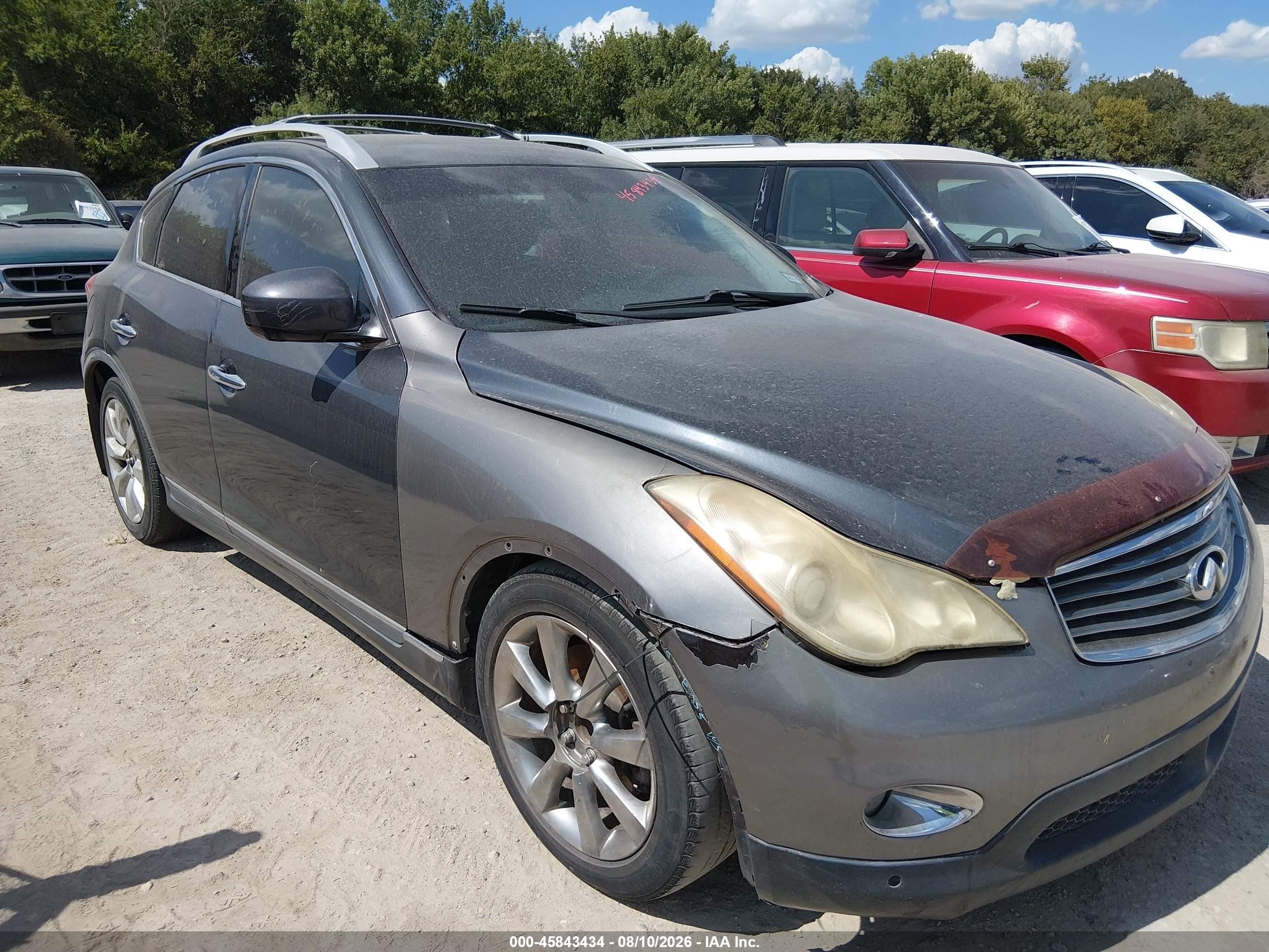 2009 Infiniti Ex35 Journey Синий vin: JNKAJ09E89M900312