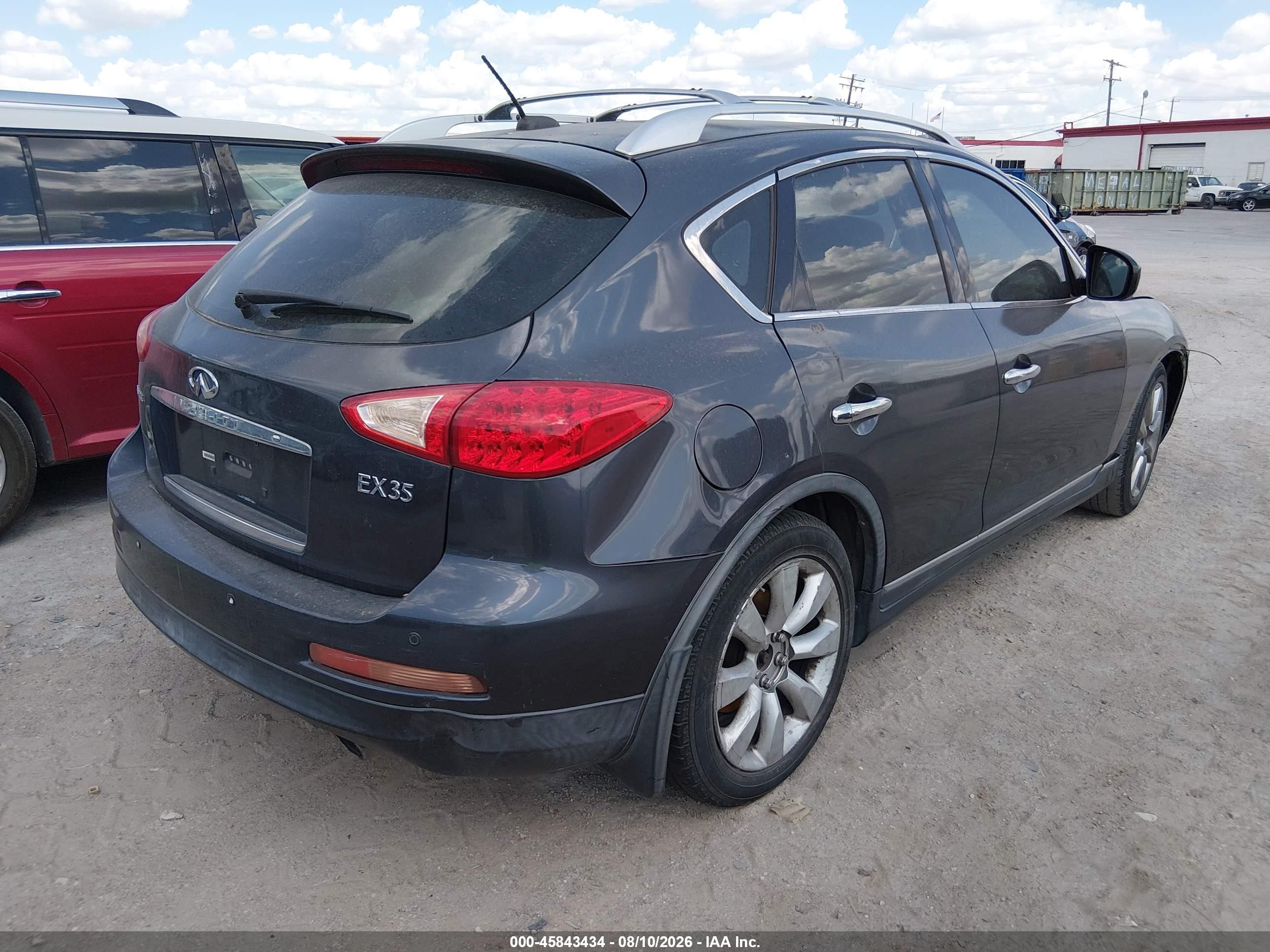 2009 Infiniti Ex35 Journey Синий vin: JNKAJ09E89M900312