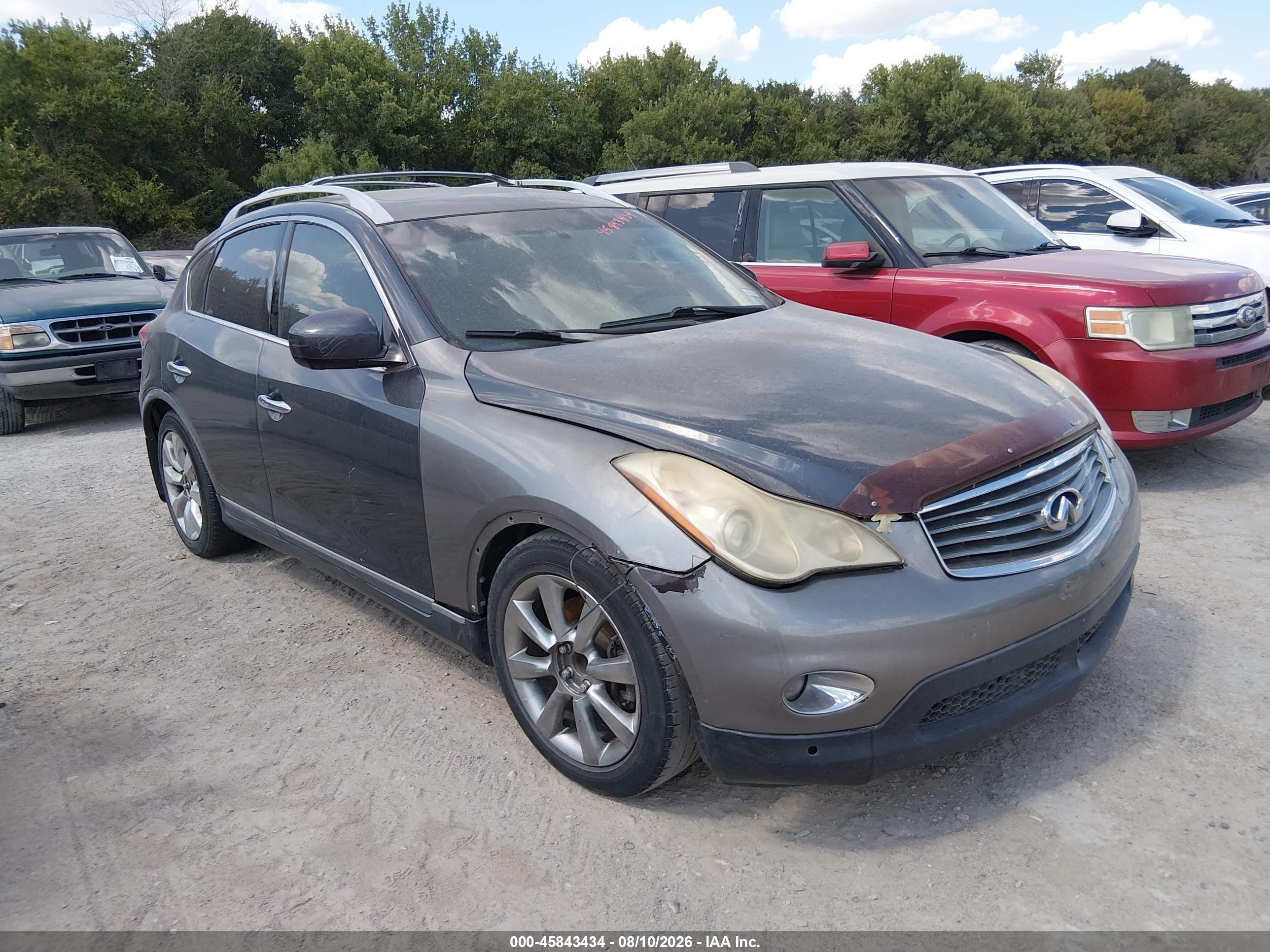 2009 Infiniti Ex35 Journey Blue vin: JNKAJ09E89M900312