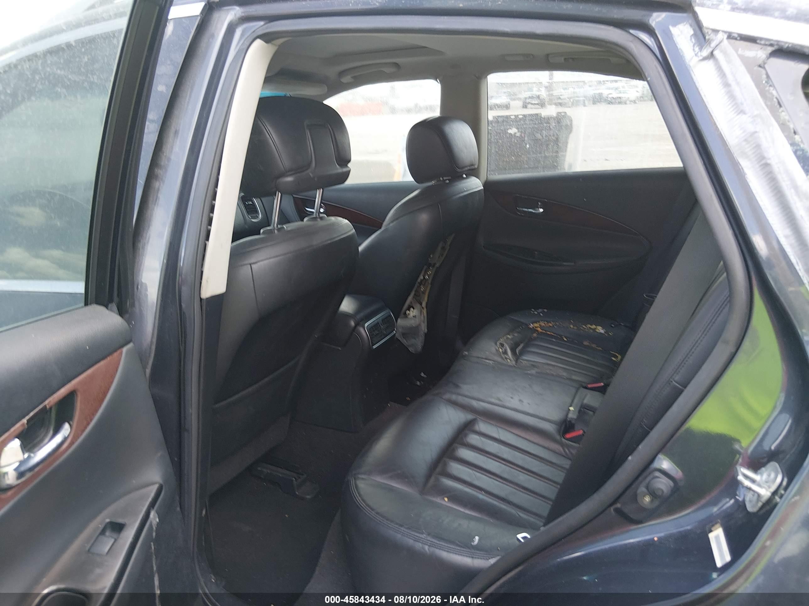 2009 Infiniti Ex35 Journey Синий vin: JNKAJ09E89M900312