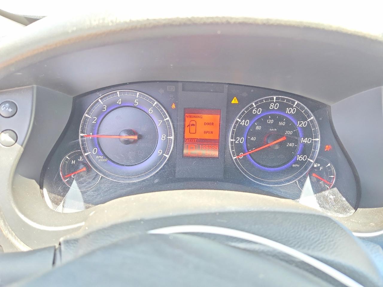 2008 Infiniti Ex35 Base Black vin: JNKAJ09E98M304396