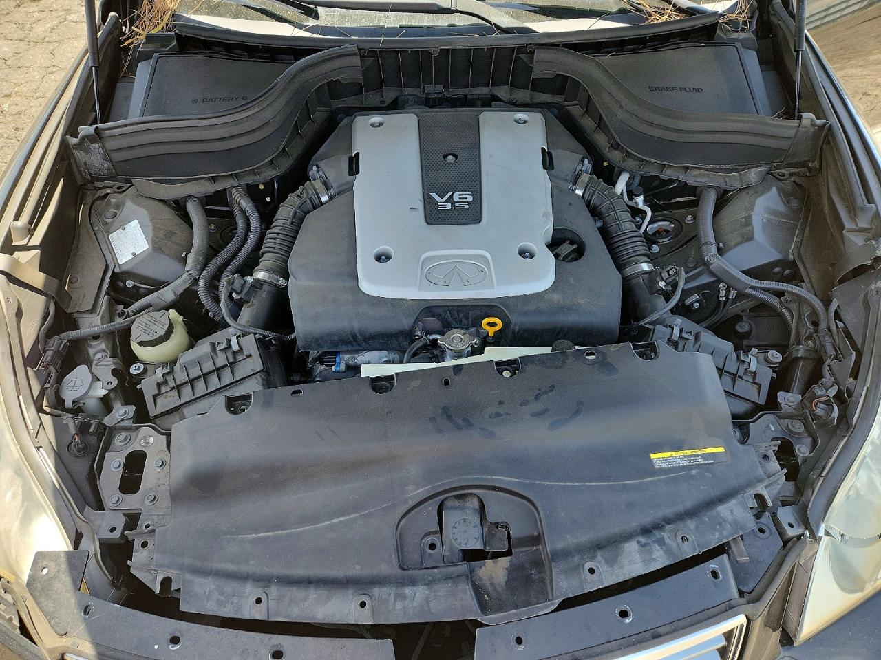 2008 Infiniti Ex35 Base Black vin: JNKAJ09E98M304396