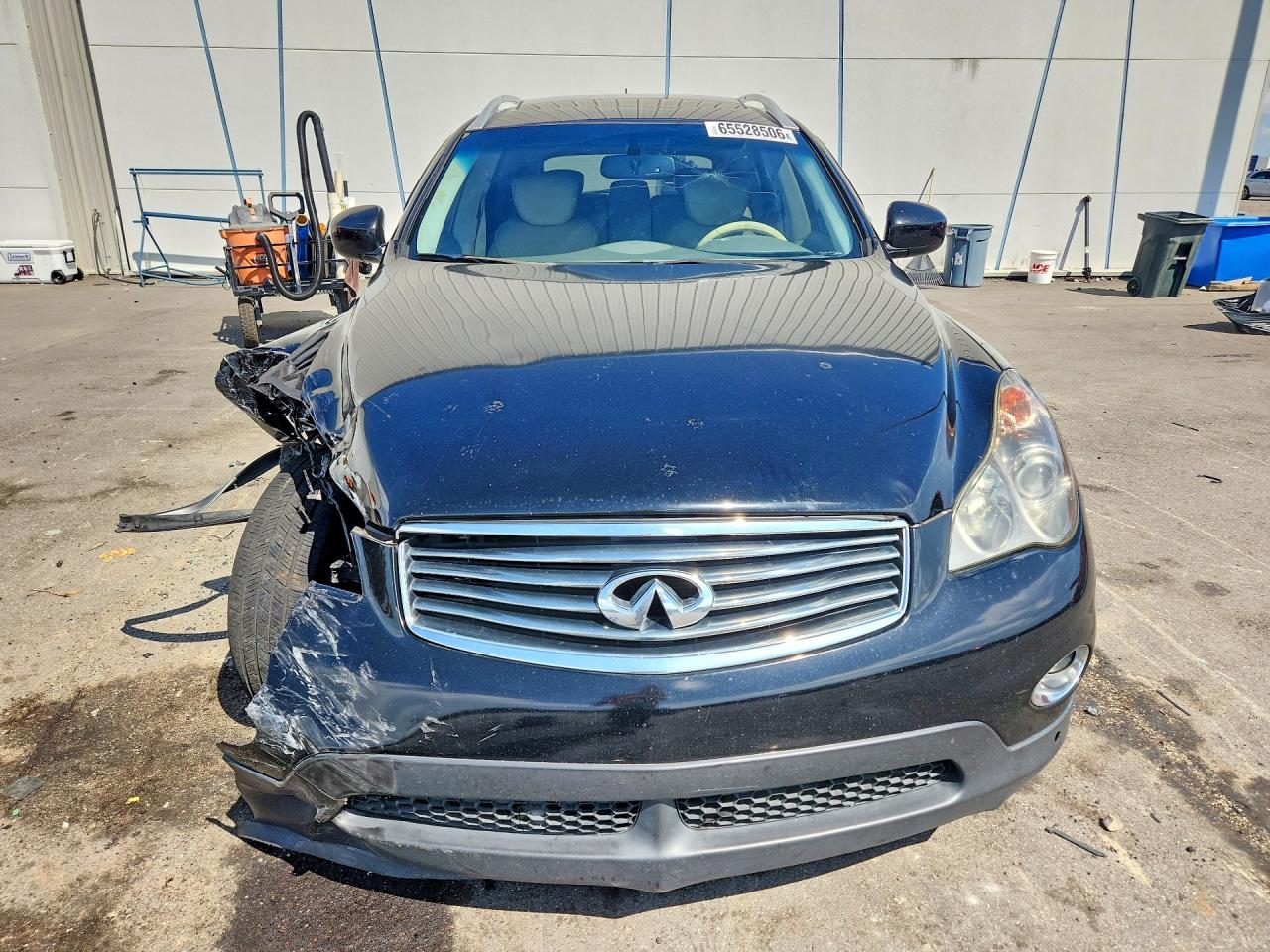 2008 Infiniti Ex35 Base Black vin: JNKAJ09E98M305645